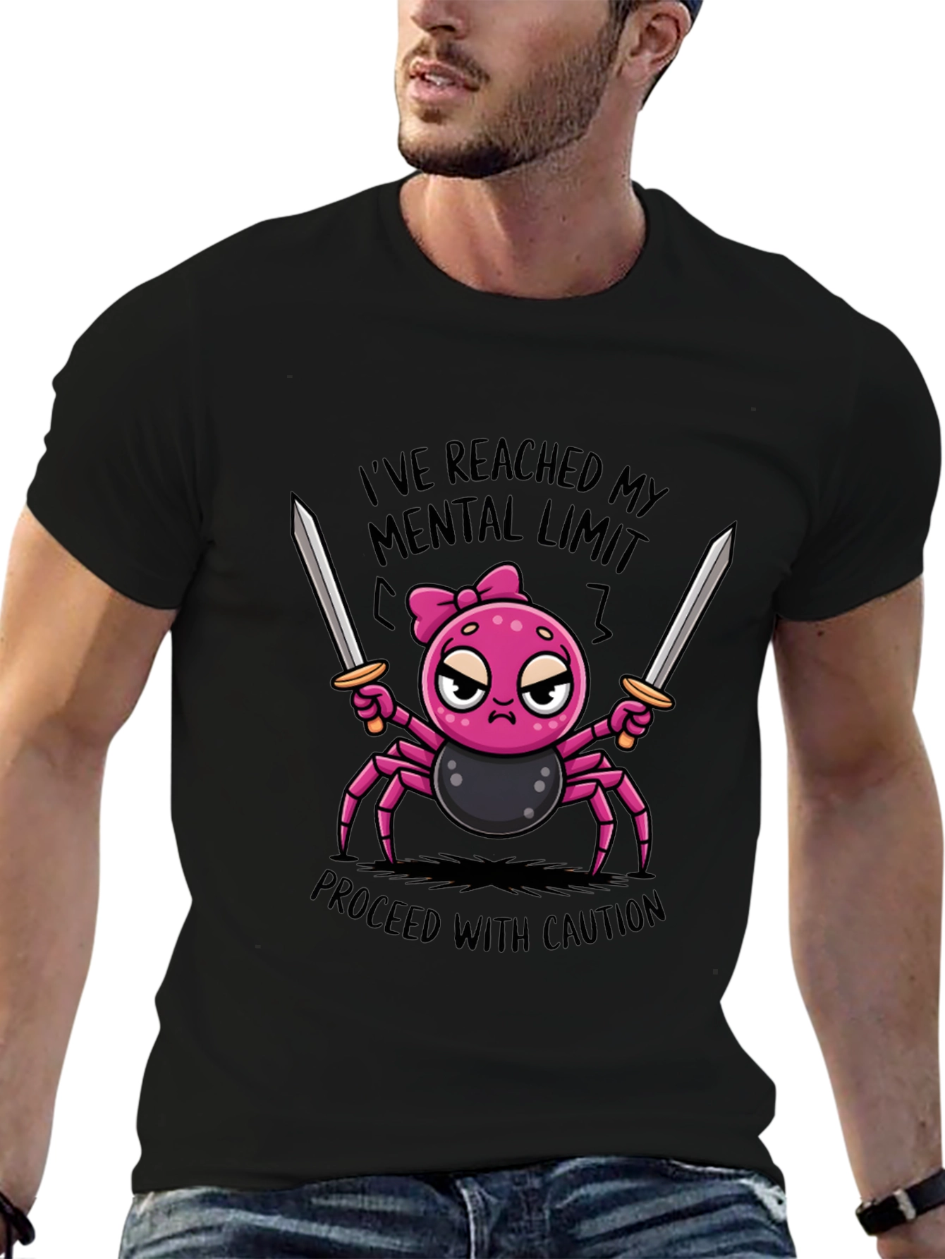 Mental Limit Spider Graphic Tee