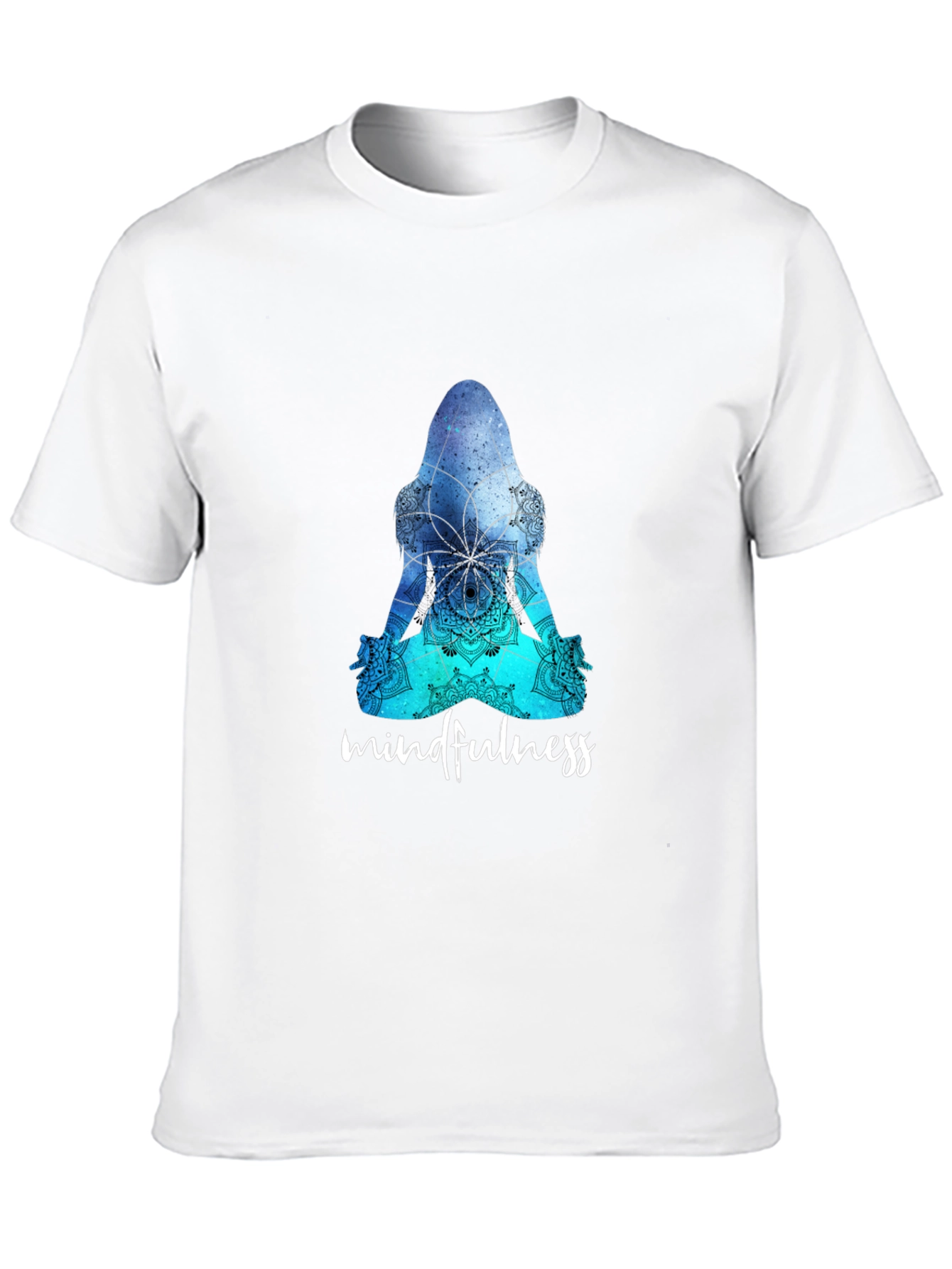 Mindfulness Mandala T-Shirt - Yoga Meditation Tee