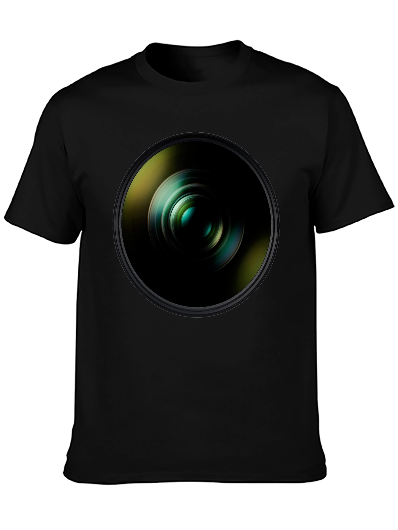 Camera Lens Graphic T-Shirt - Photography Enthusiast