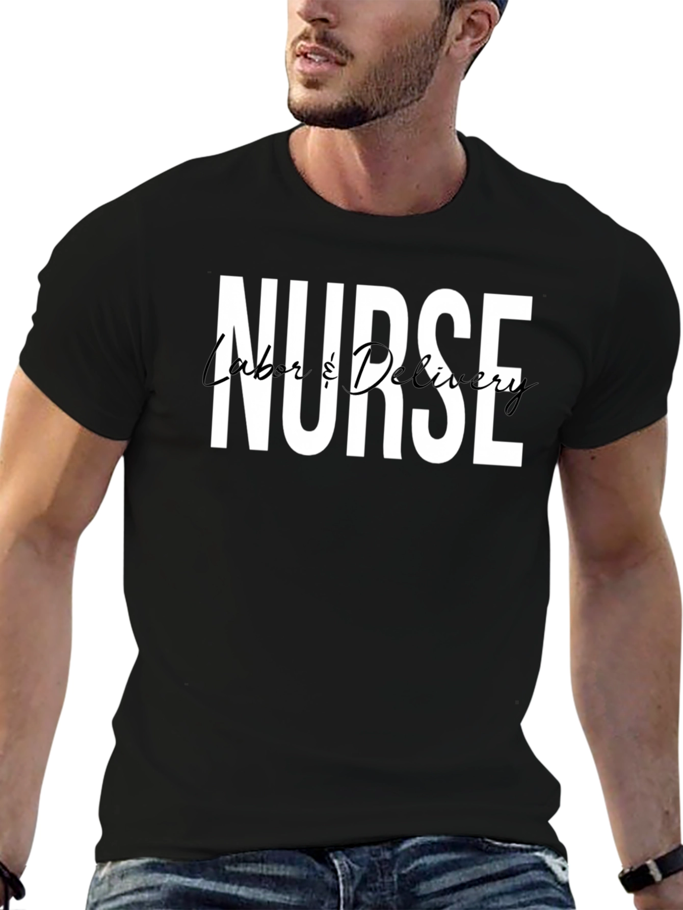 Nurse Labor & Delivery Graphic T-Shirt