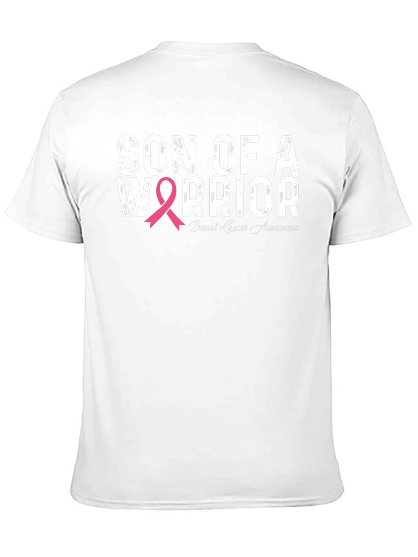 Son of a Warrior Breast Cancer Awareness T-Shirt