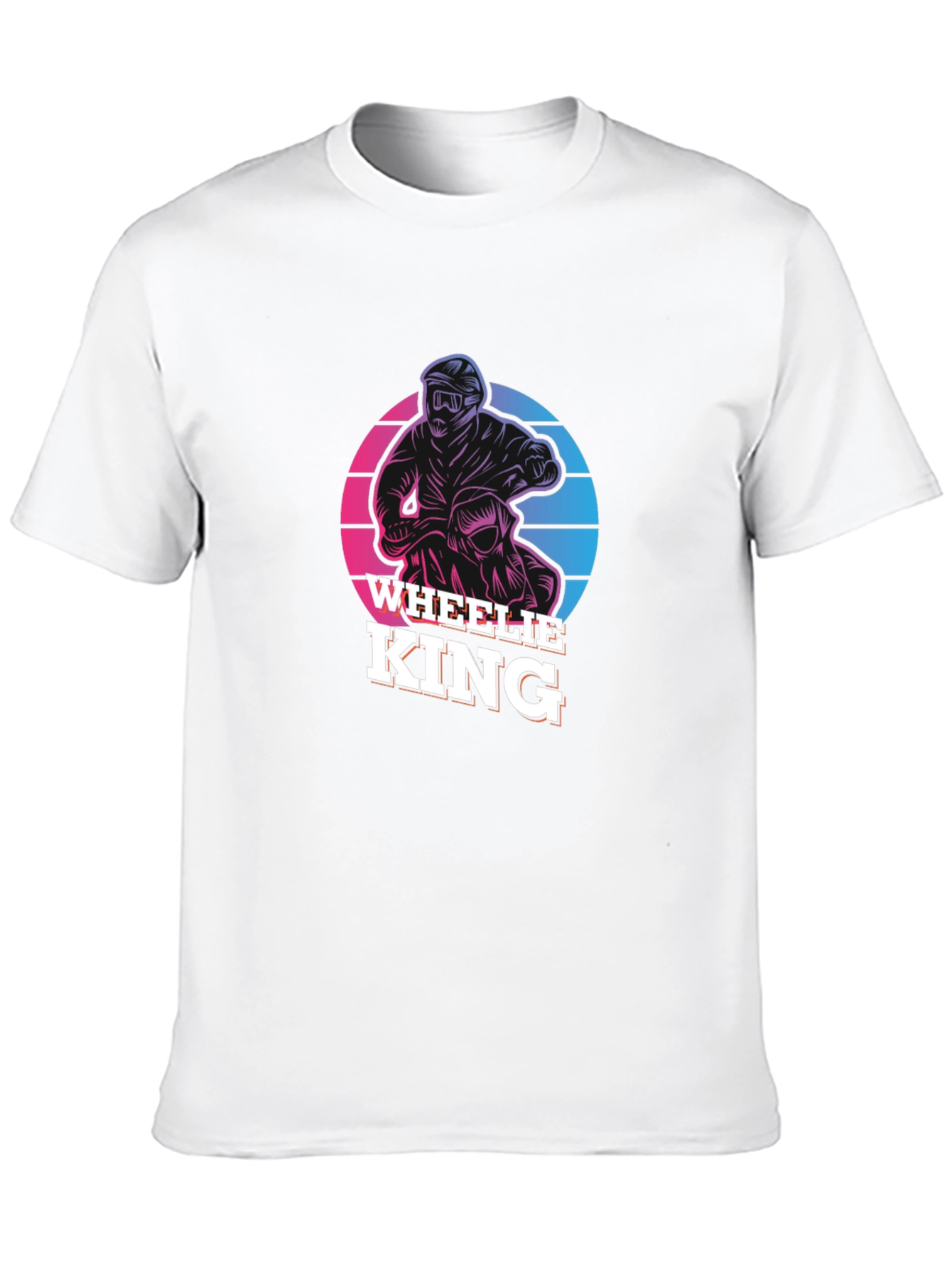 Wheelie King Graphic Tee - Motorcross T-Shirt