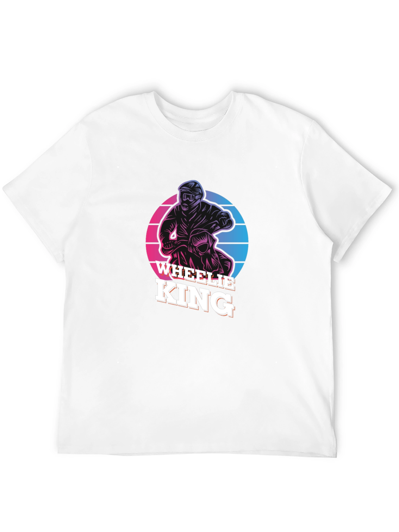 Wheelie King Graphic Tee - Motorcross T-Shirt