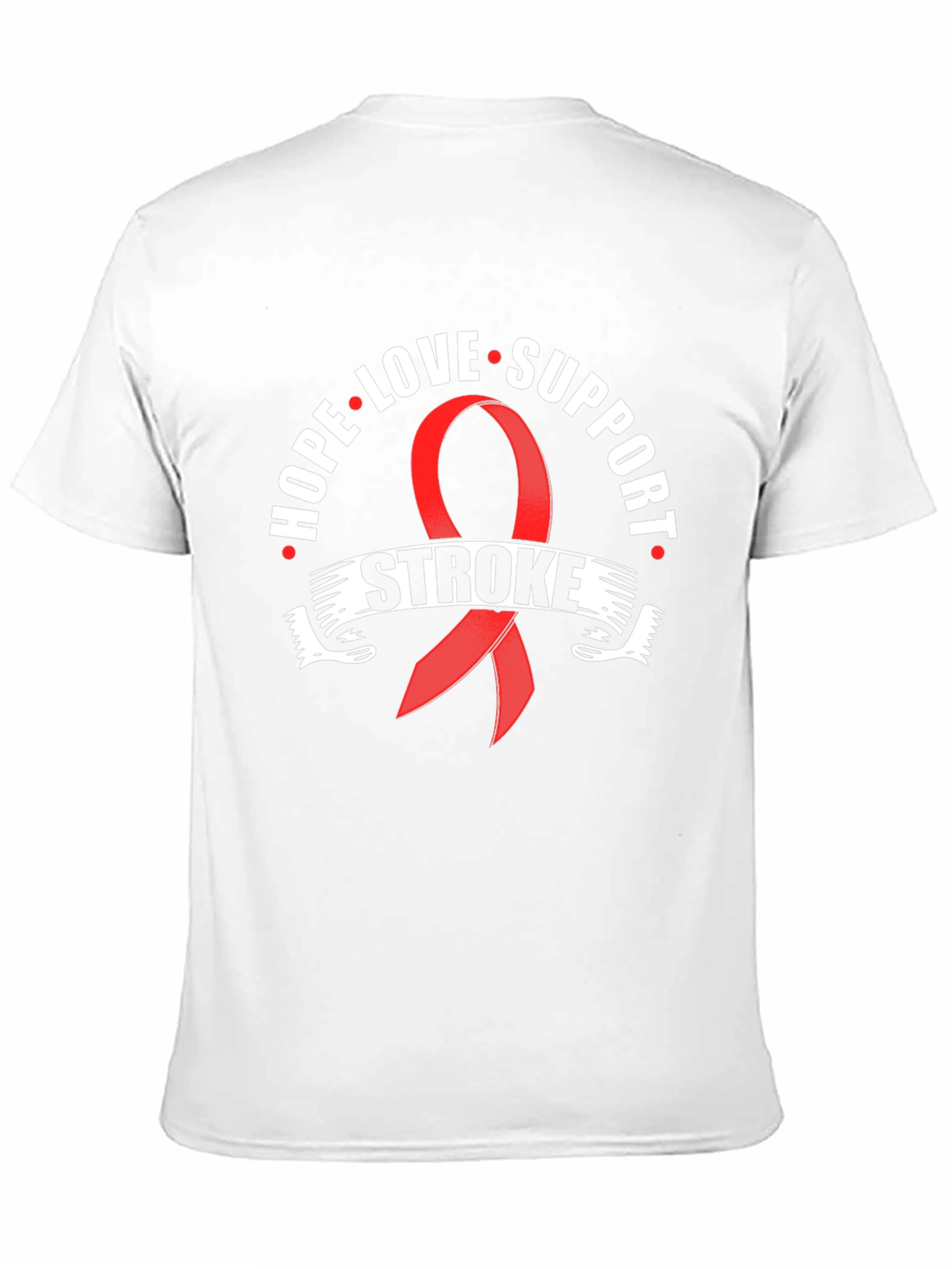 Stroke Awareness T-Shirt: Hope Love Support
