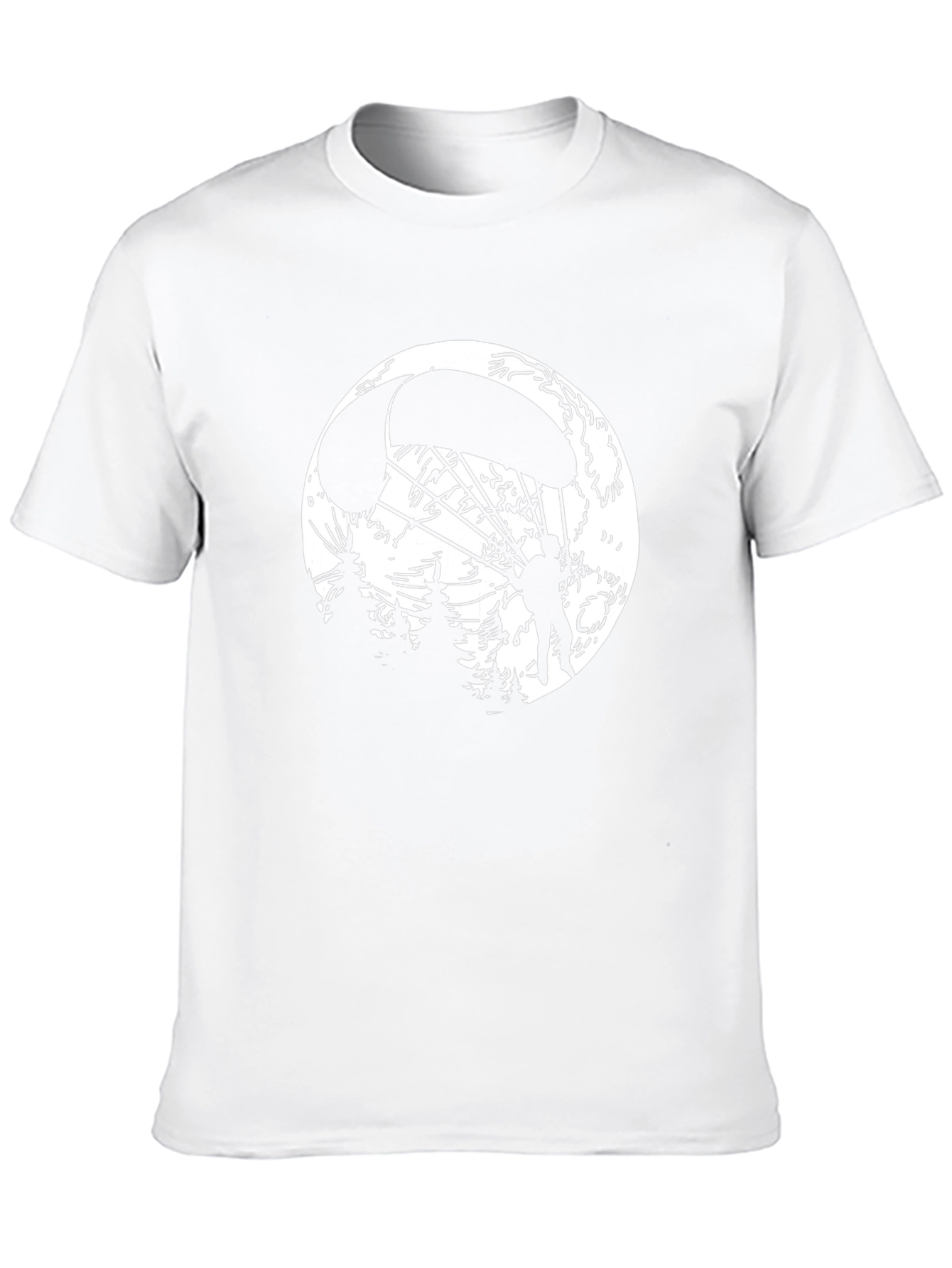 Parachute Graphic Tee - Black