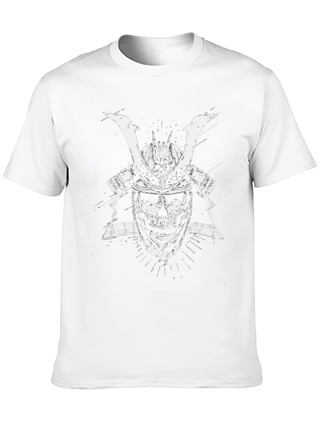 Skull Samurai T-Shirt - Graphic Tee