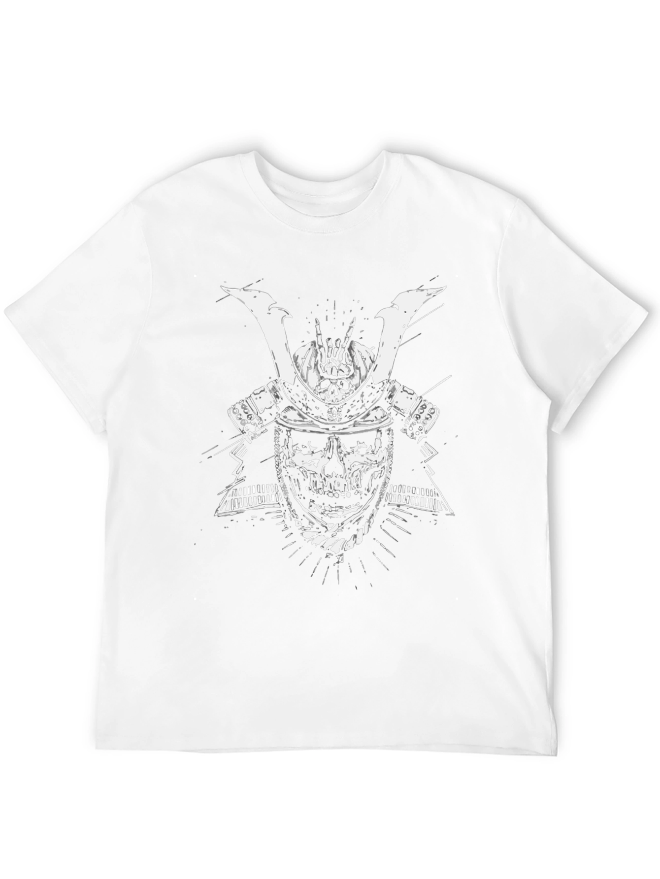 Skull Samurai T-Shirt - Graphic Tee