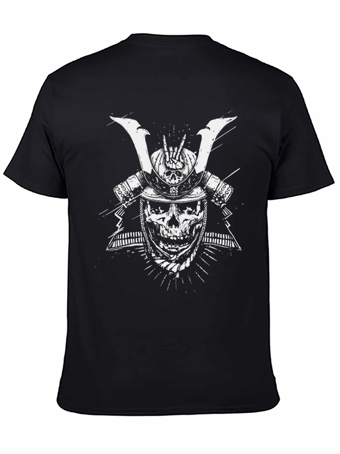 Skull Samurai T-Shirt - Graphic Tee