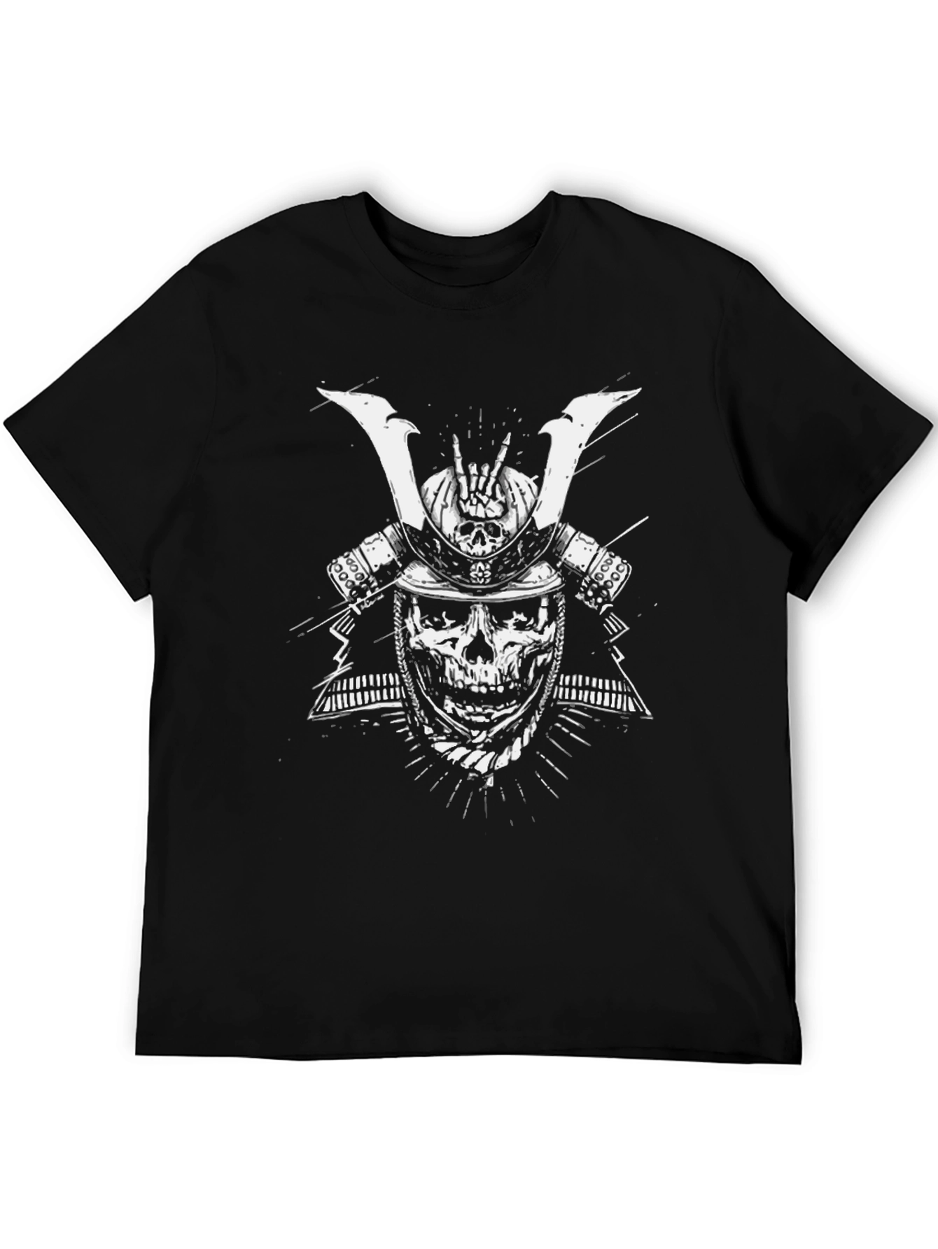 Skull Samurai T-Shirt - Graphic Tee