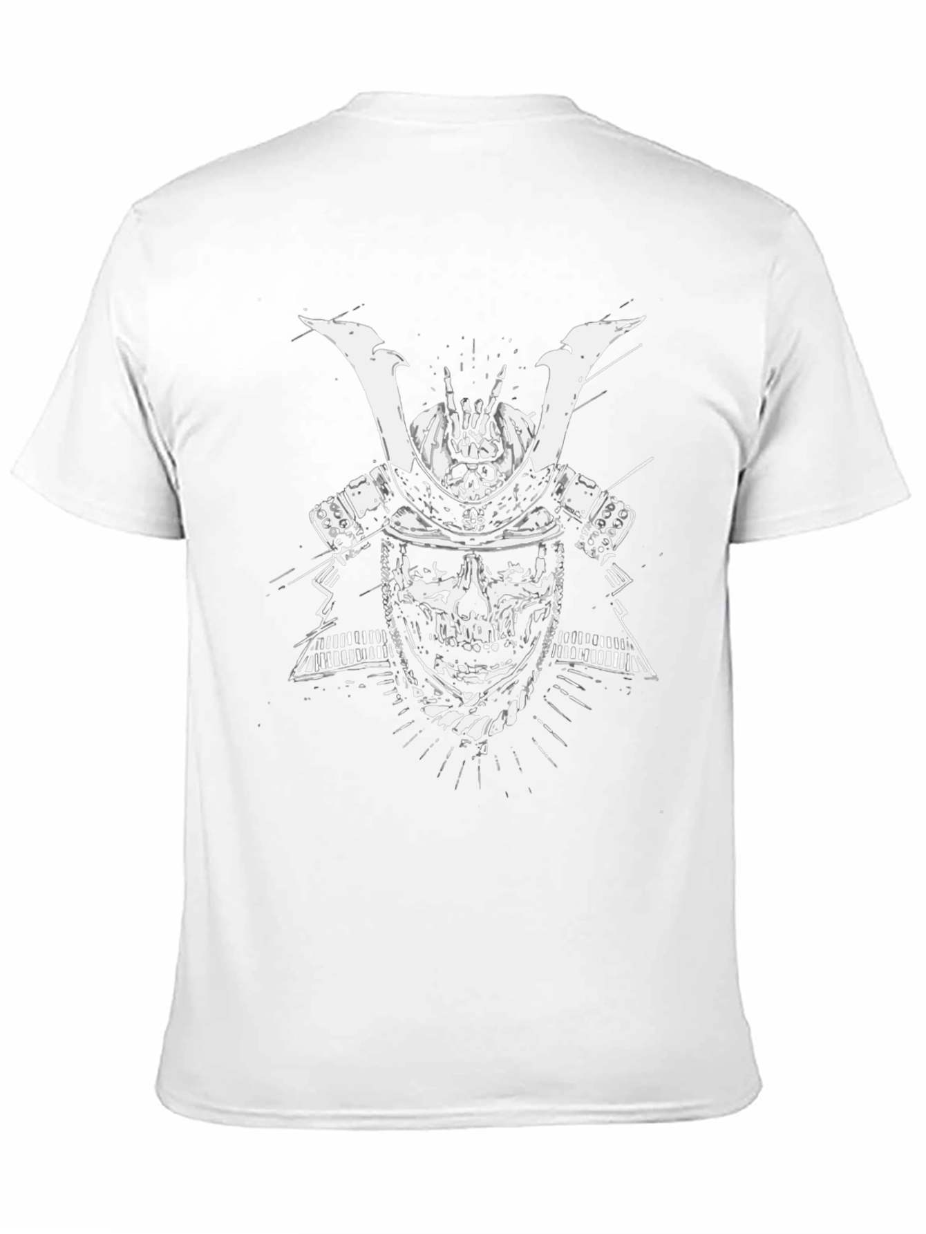 Skull Samurai T-Shirt - Graphic Tee