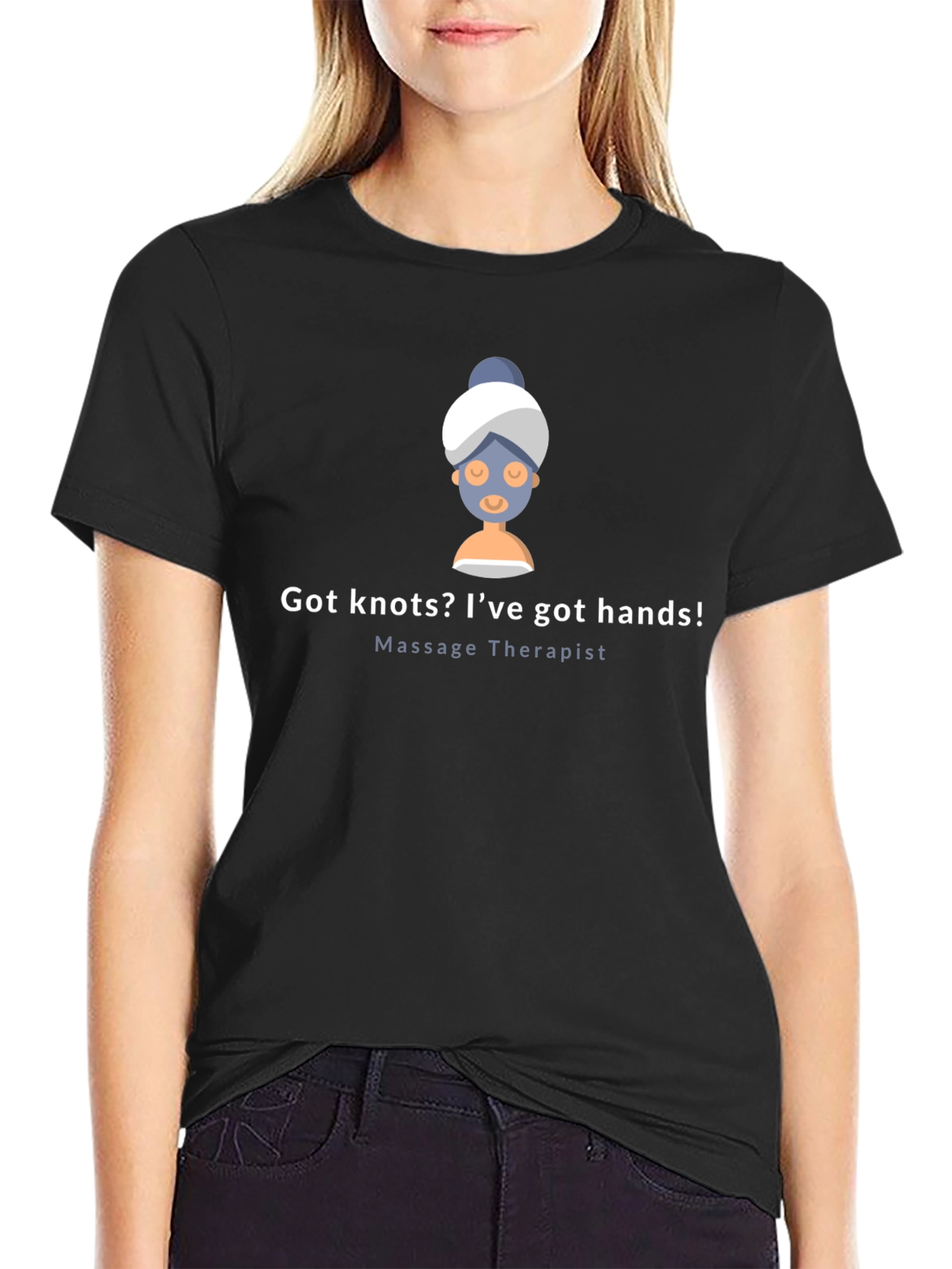 Massage Therapist Humor T-Shirt - Got Knots?