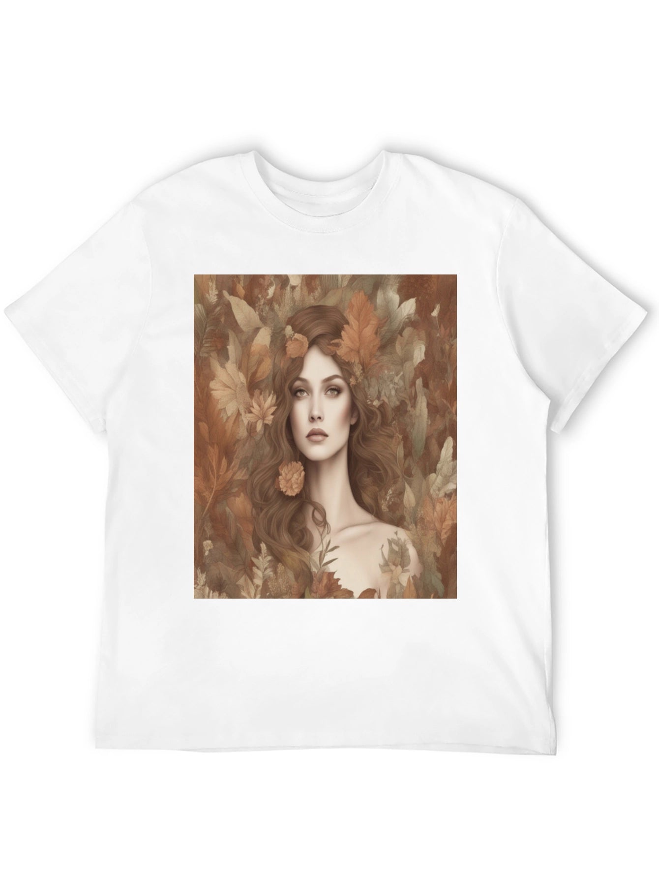 Nature Goddess T-Shirt - Stylish Graphic Tee
