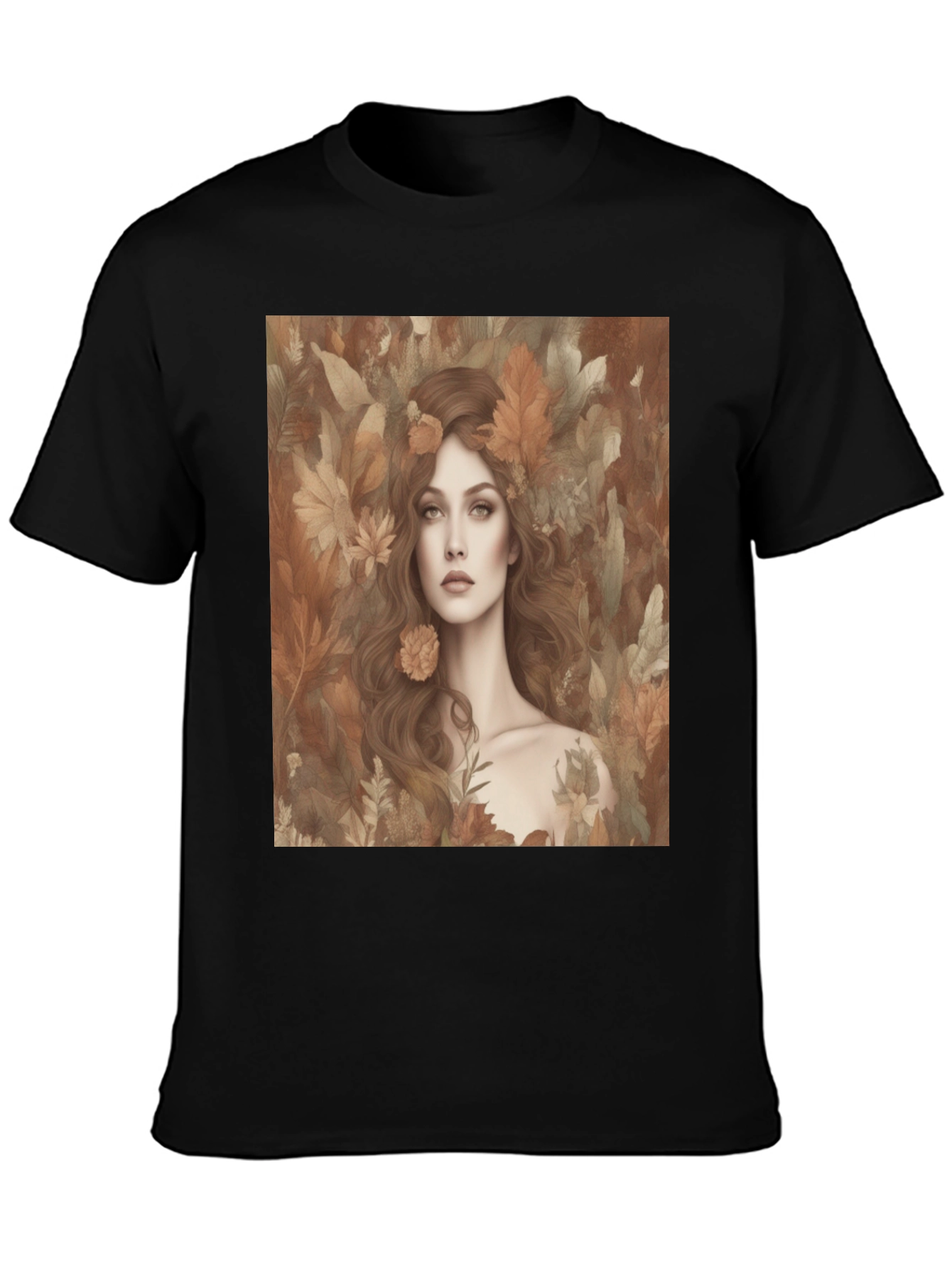 Nature Goddess T-Shirt - Stylish Graphic Tee