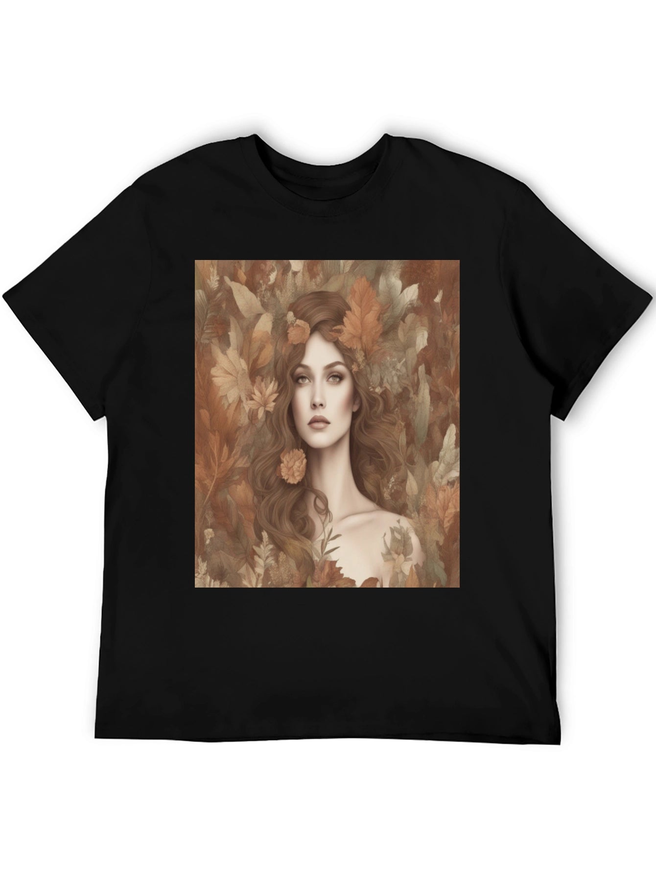 Nature Goddess T-Shirt - Stylish Graphic Tee