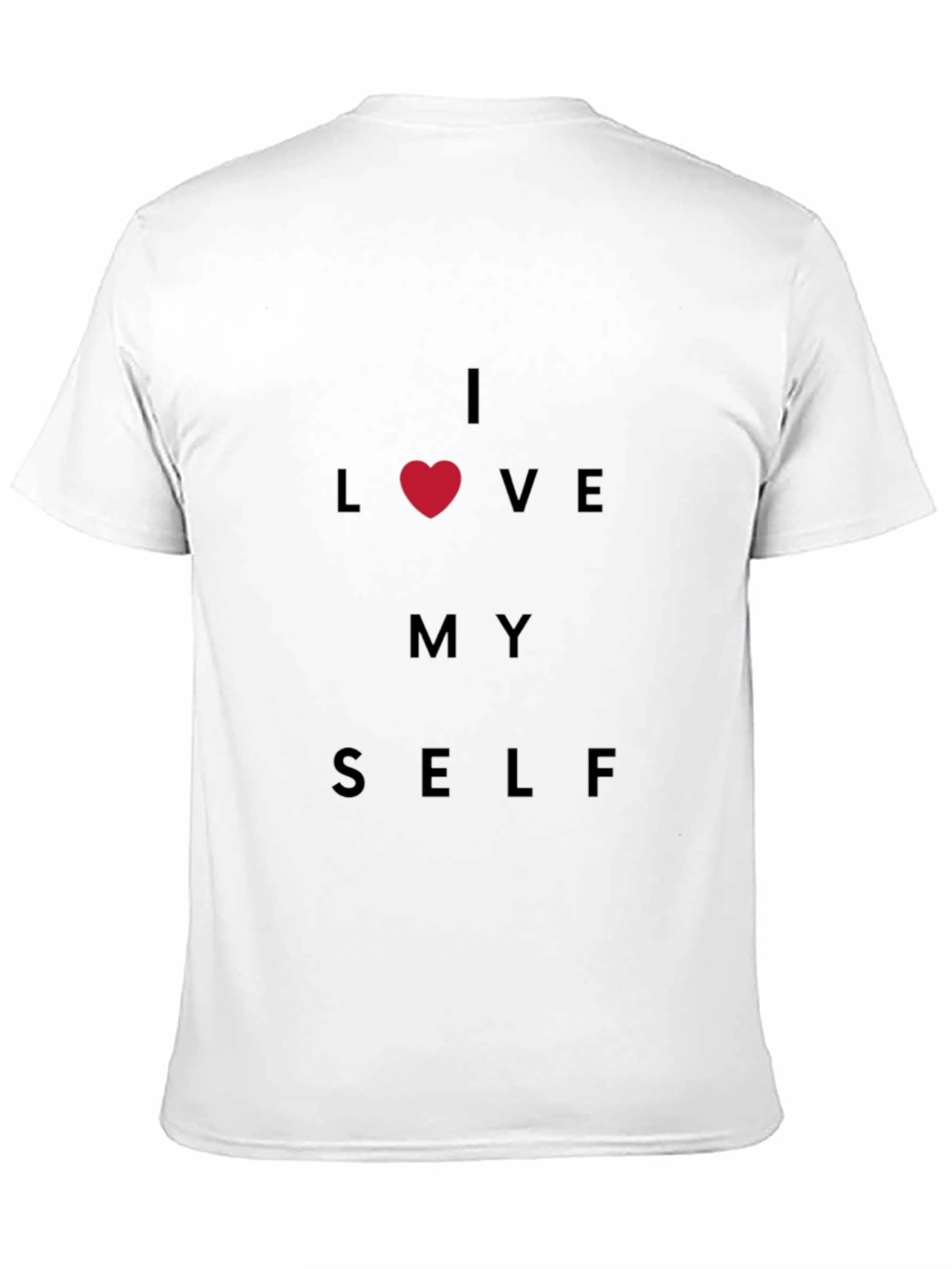 I Love Myself Black T-Shirt