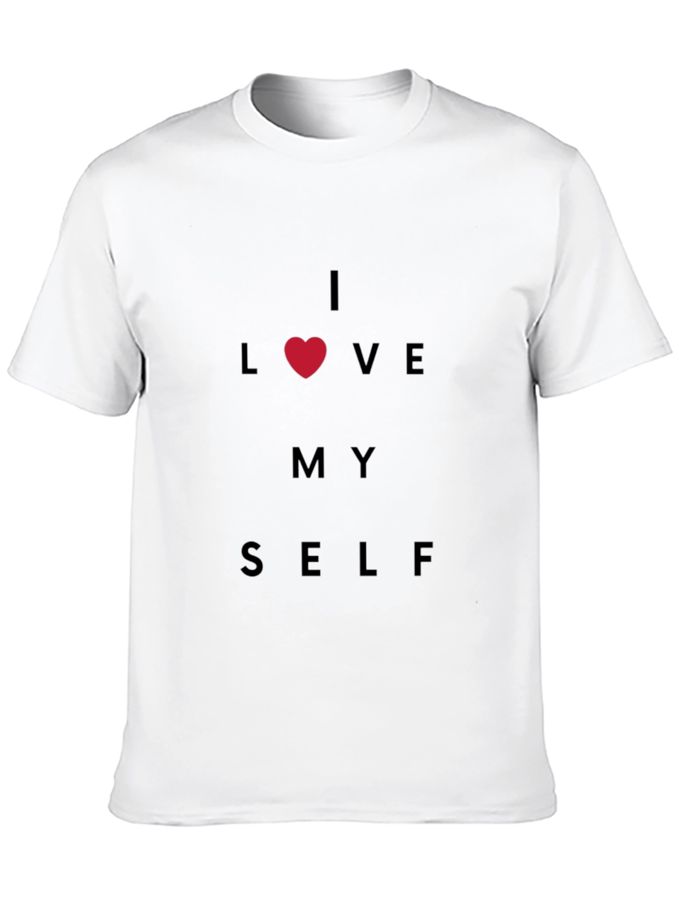 I Love Myself Black T-Shirt