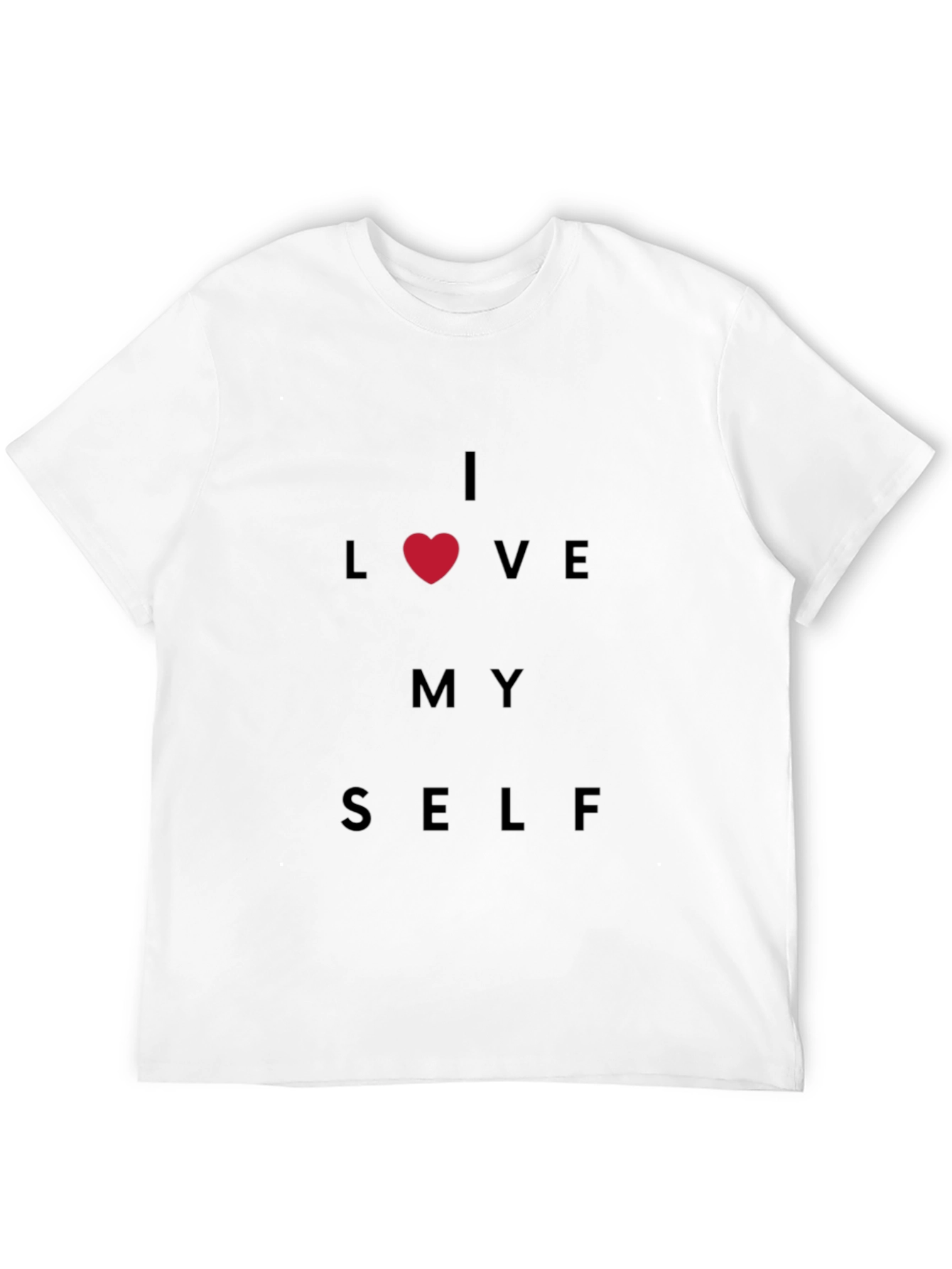 I Love Myself Black T-Shirt