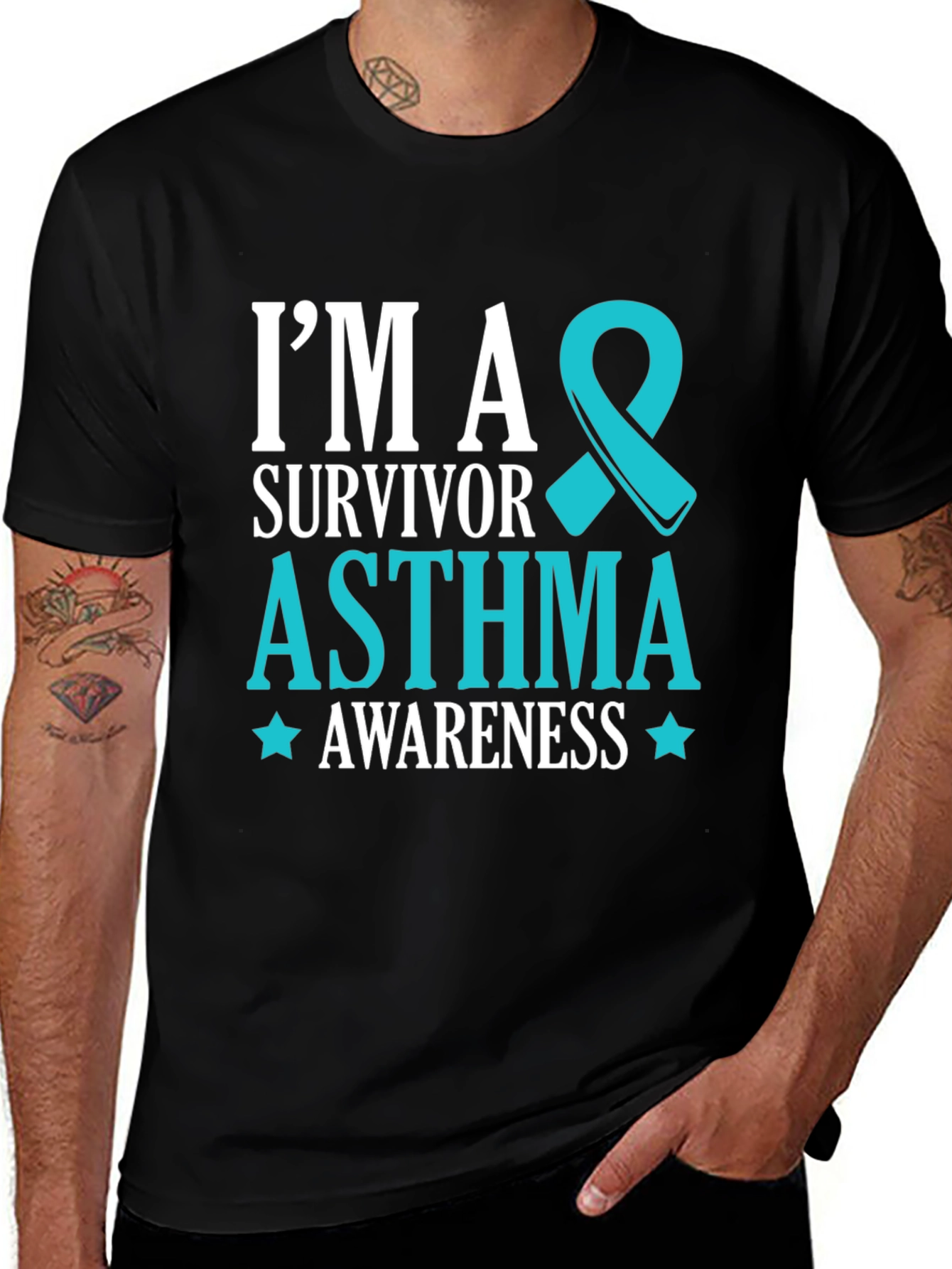 Asthma Survivor Awareness T-Shirt