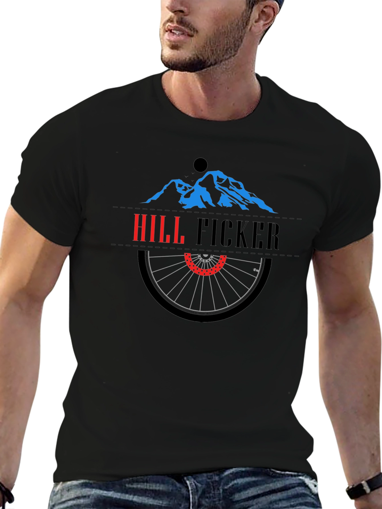 Hill Ficker Mountain Bike T-Shirt