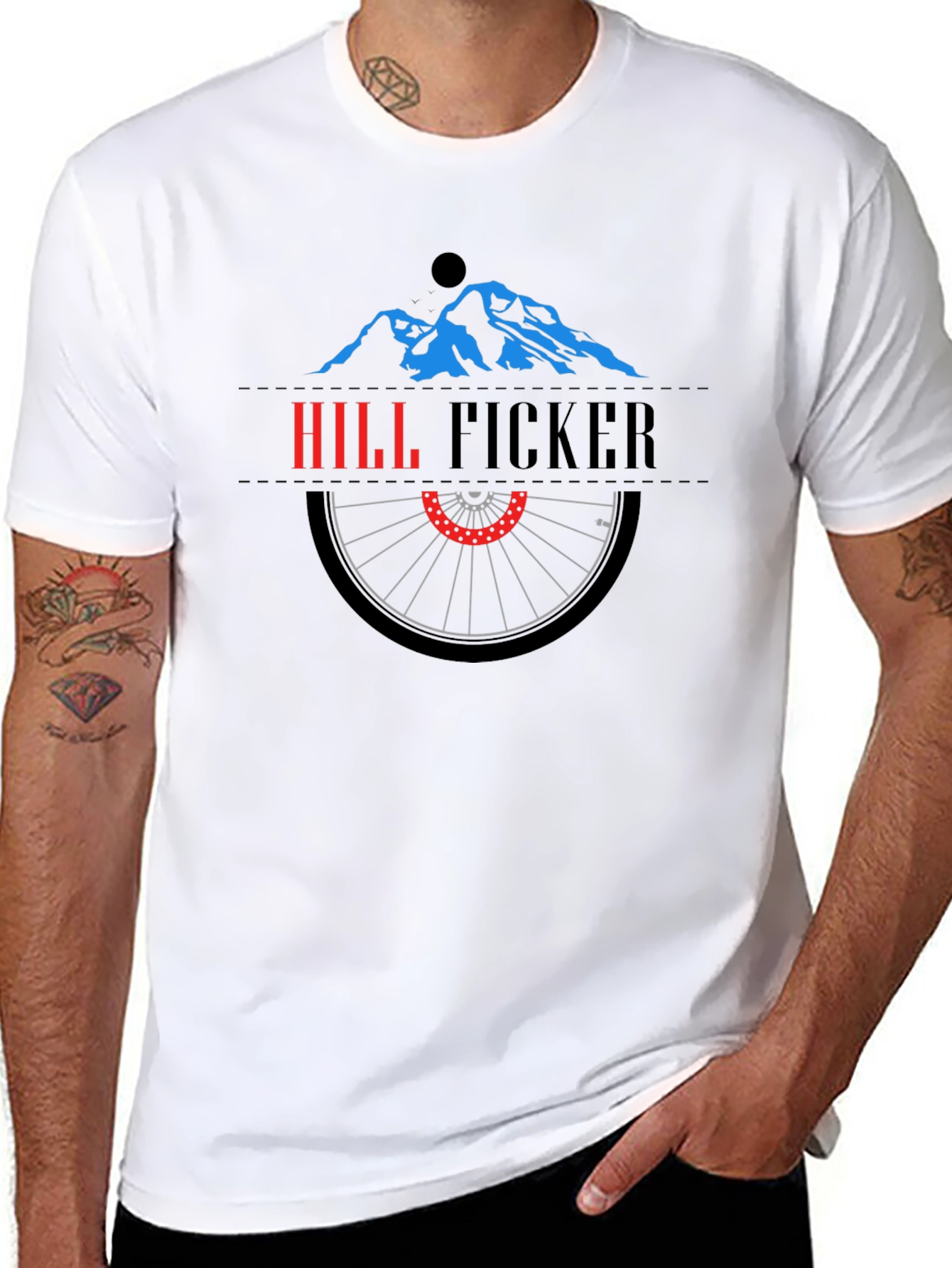 Hill Ficker Mountain Bike T-Shirt