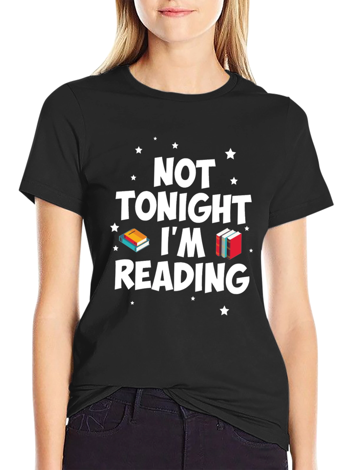 Not Tonight Im Reading Graphic T-Shirt