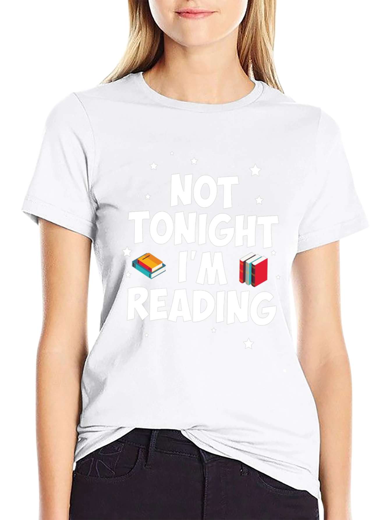 Not Tonight Im Reading Graphic T-Shirt