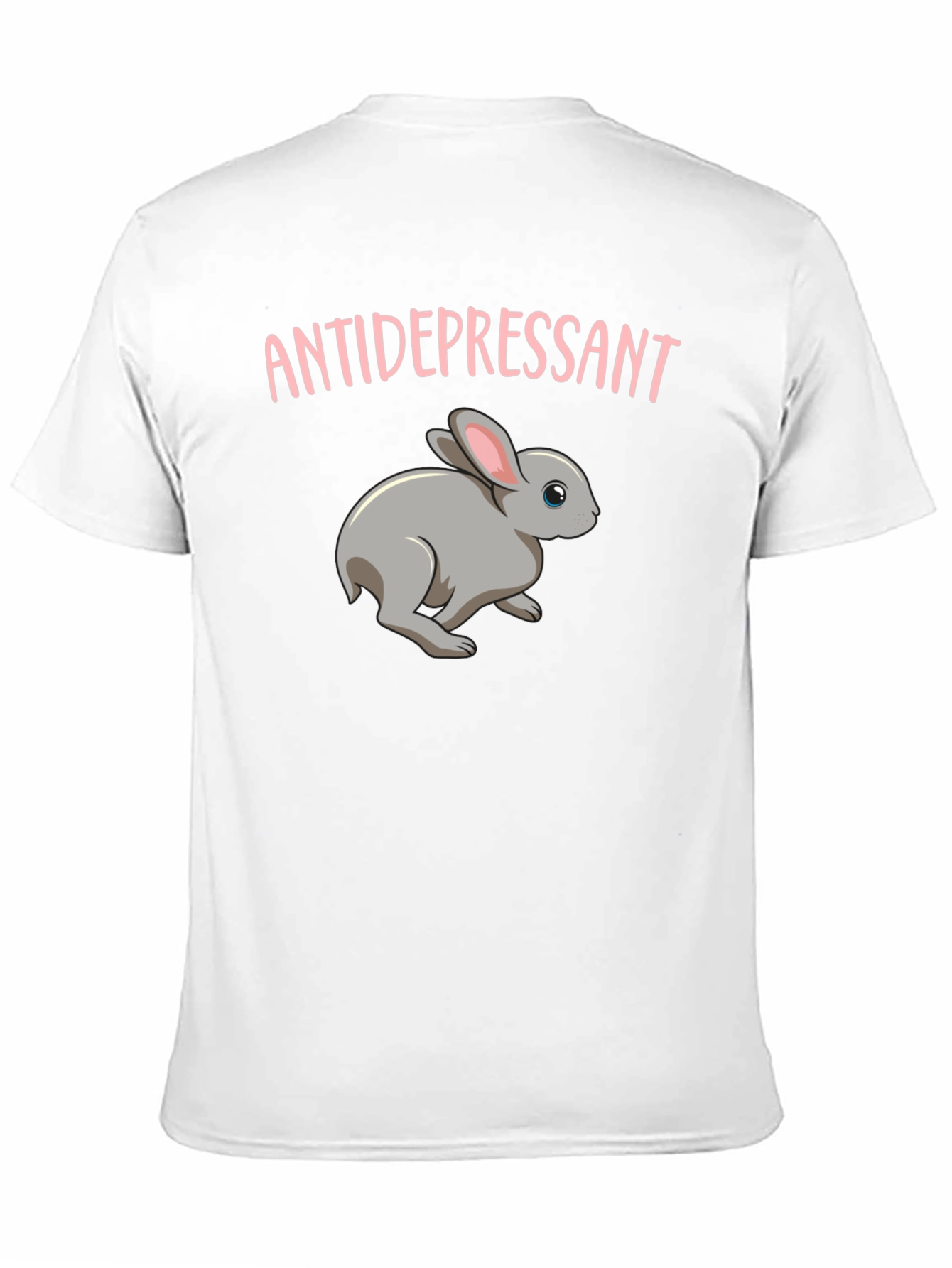 Antidepressant Bunny Graphic T-Shirt