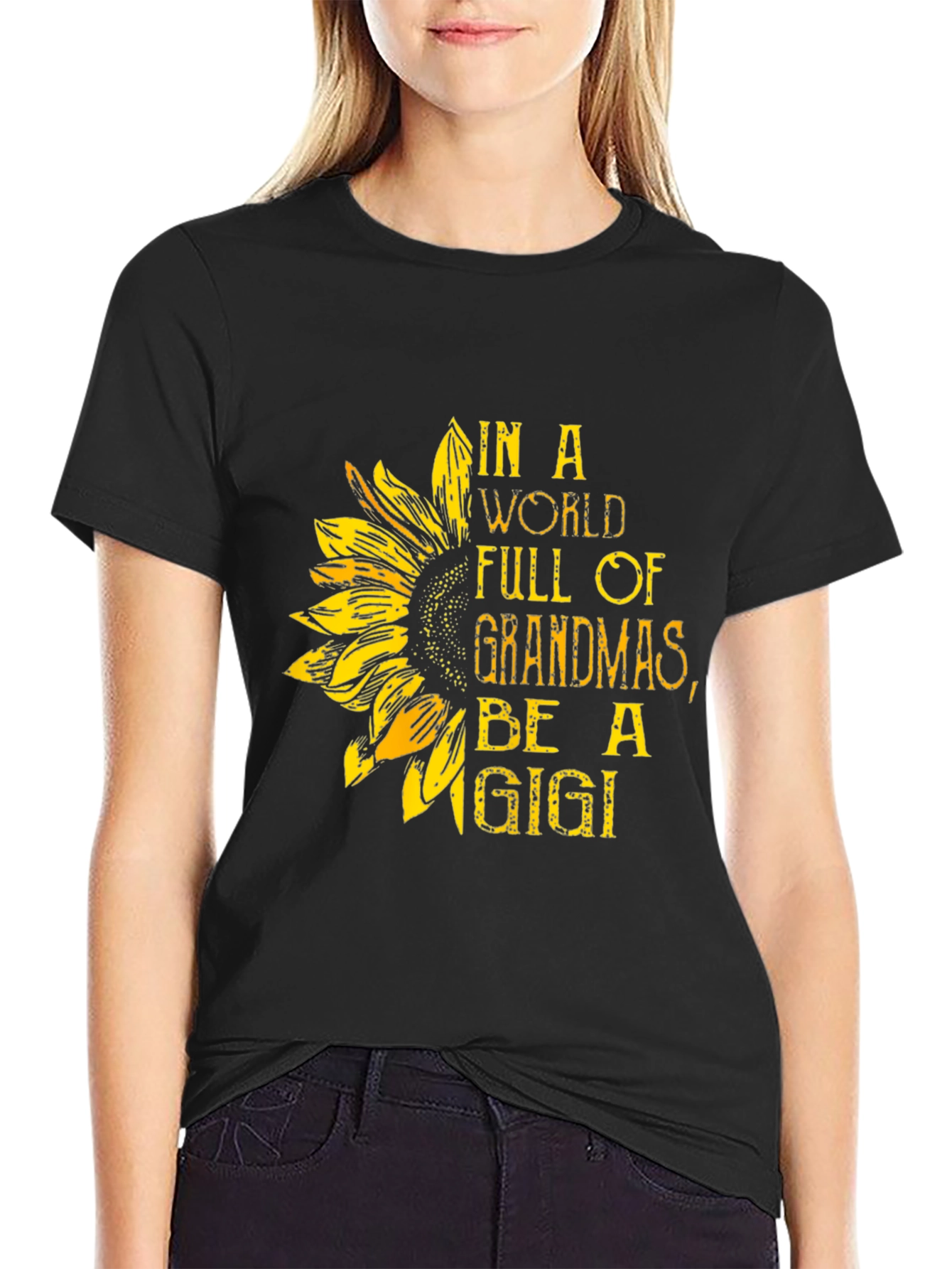 Sunflower Gigi T-Shirt - Grandmas Gift