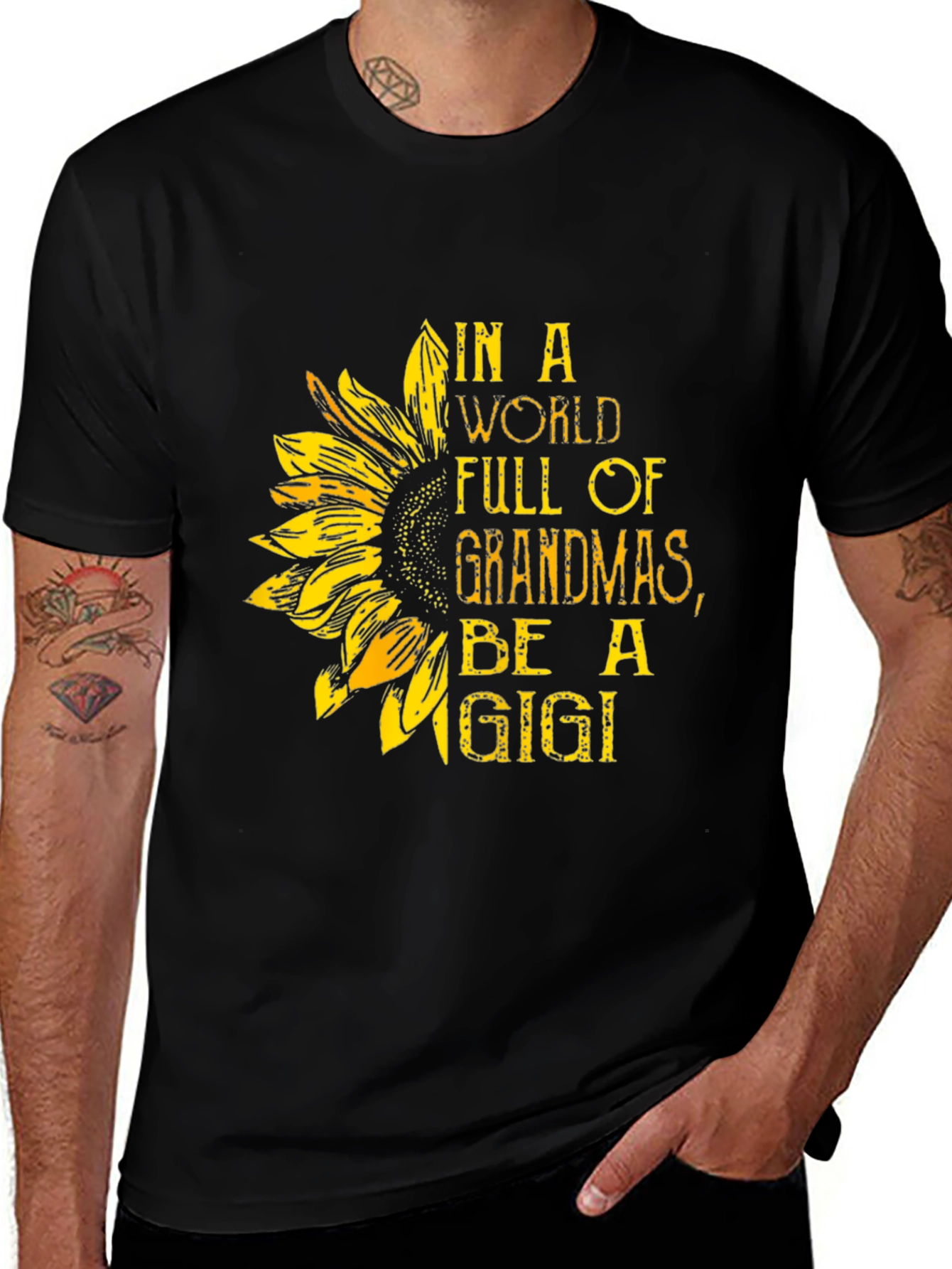 Sunflower Gigi T-Shirt - Grandmas Gift