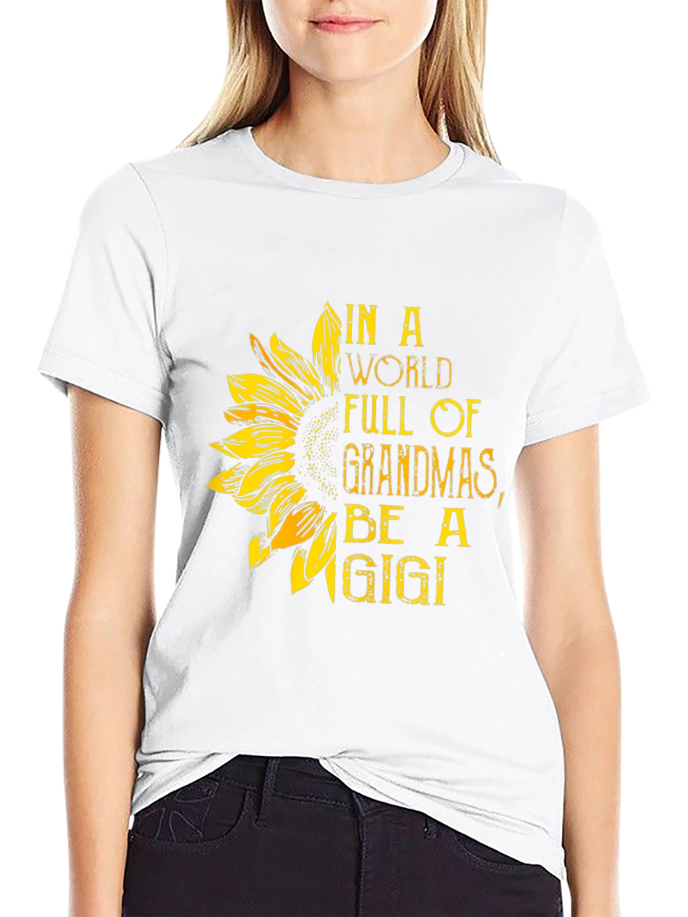 Sunflower Gigi T-Shirt - Grandmas Gift