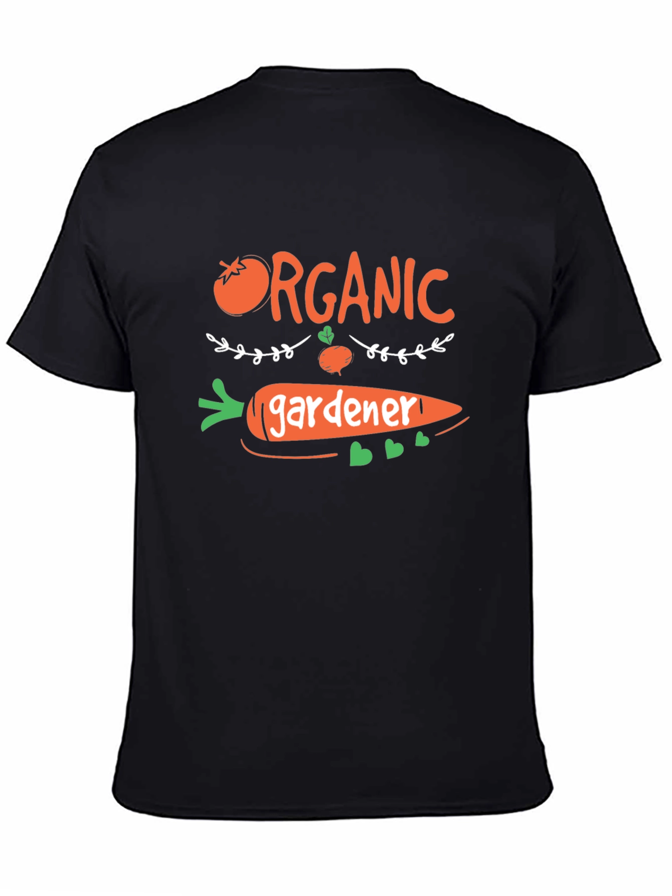 Organic Gardener Graphic Tee - Black