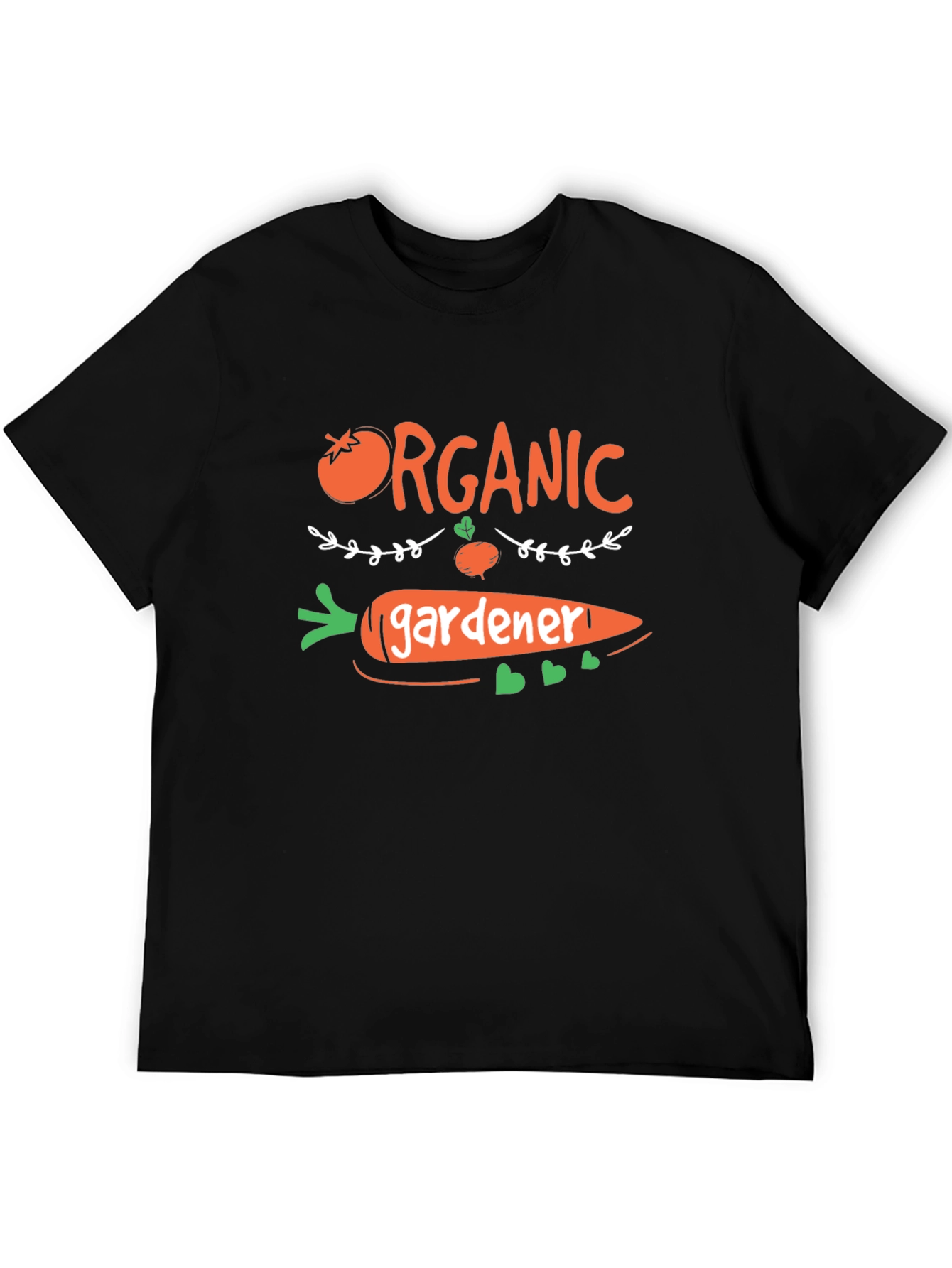 Organic Gardener Graphic Tee - Black