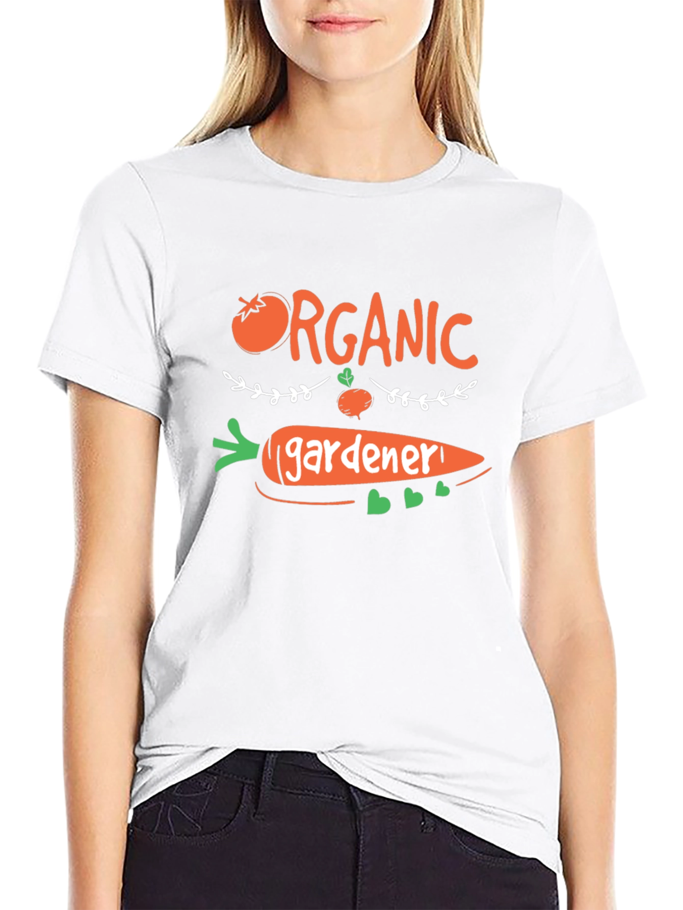 Organic Gardener Graphic Tee - Black