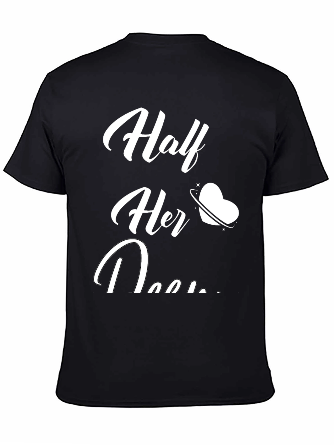 Half Her Heart T-Shirt - Romantic Couple Matching Tee