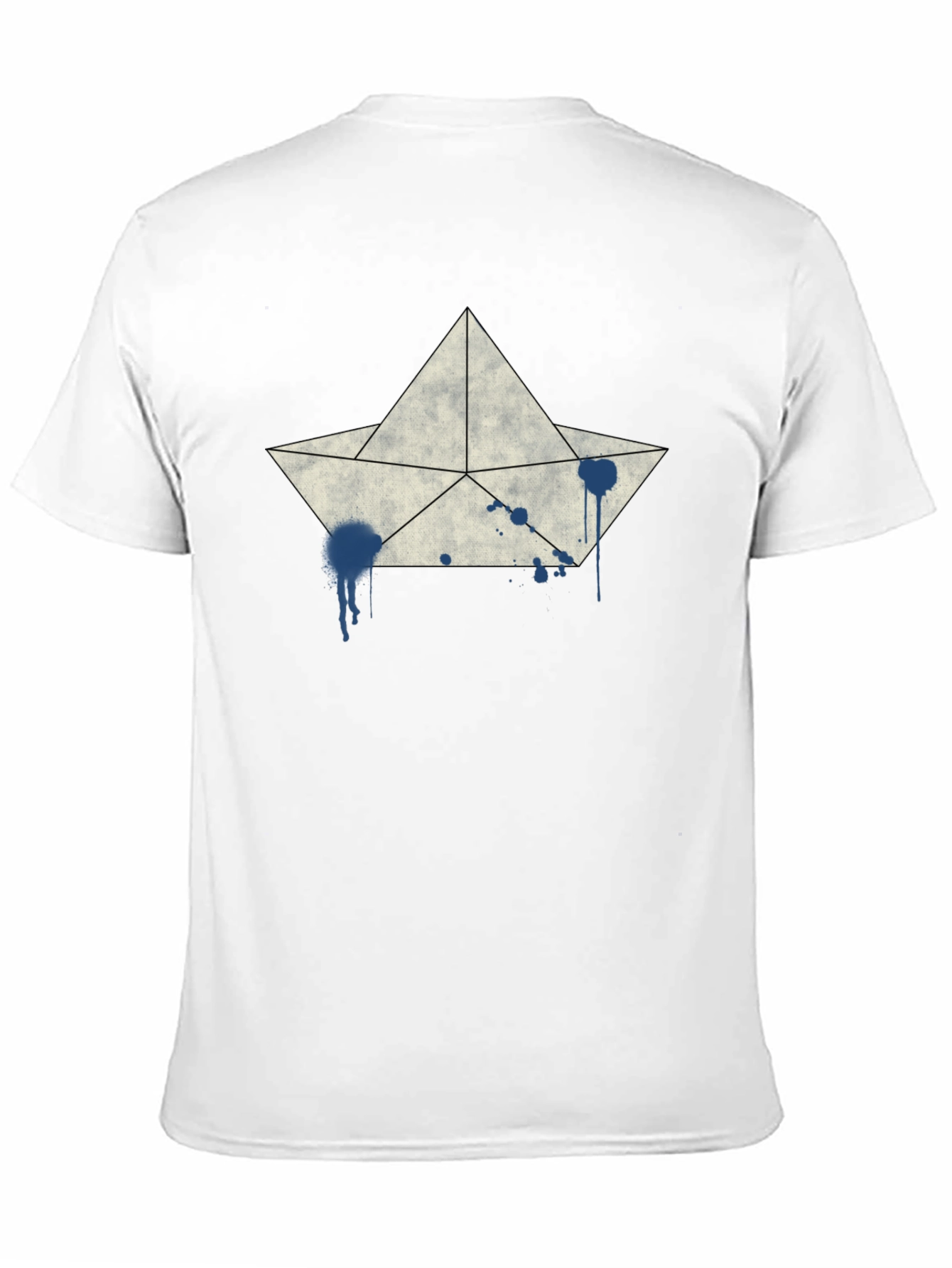Paper Boat Graphic T-Shirt