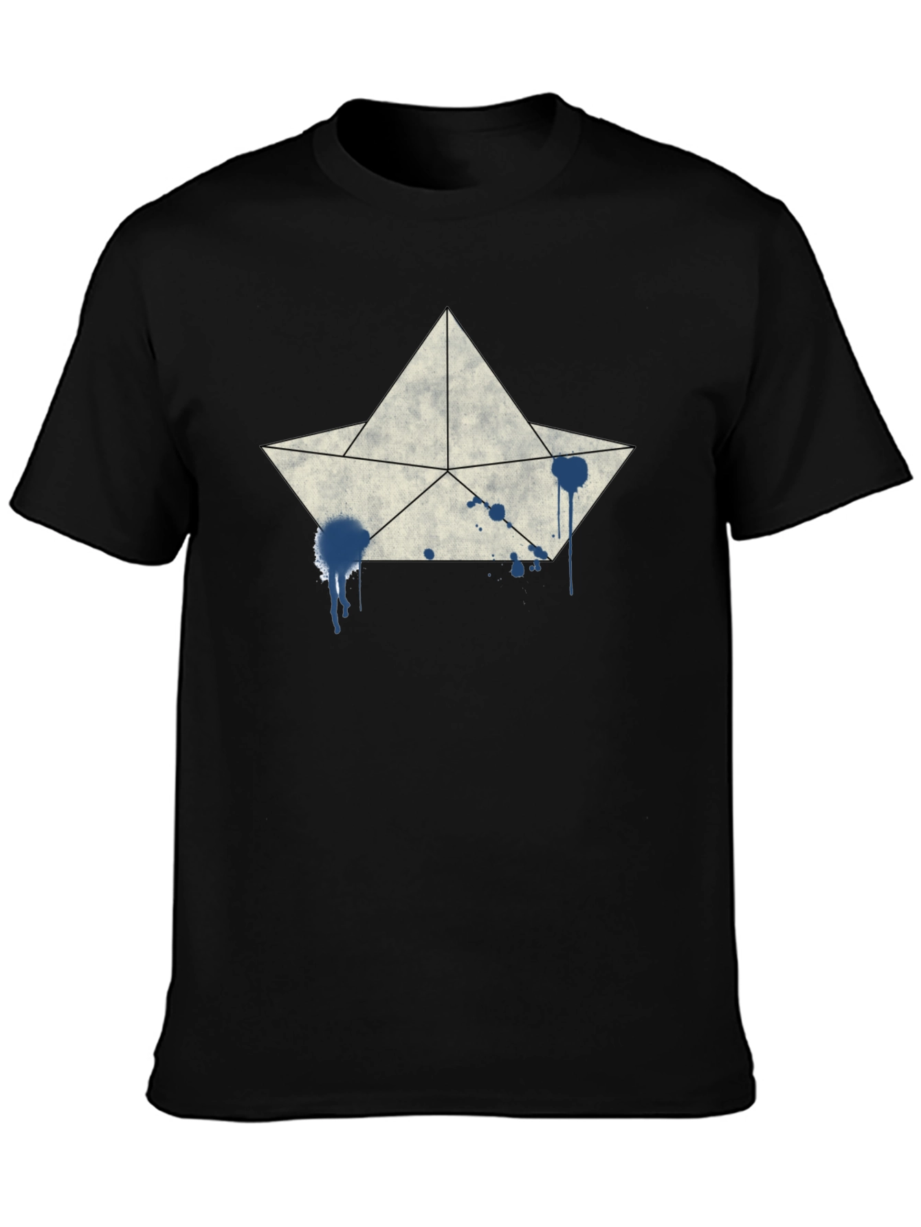 Paper Boat Graphic T-Shirt