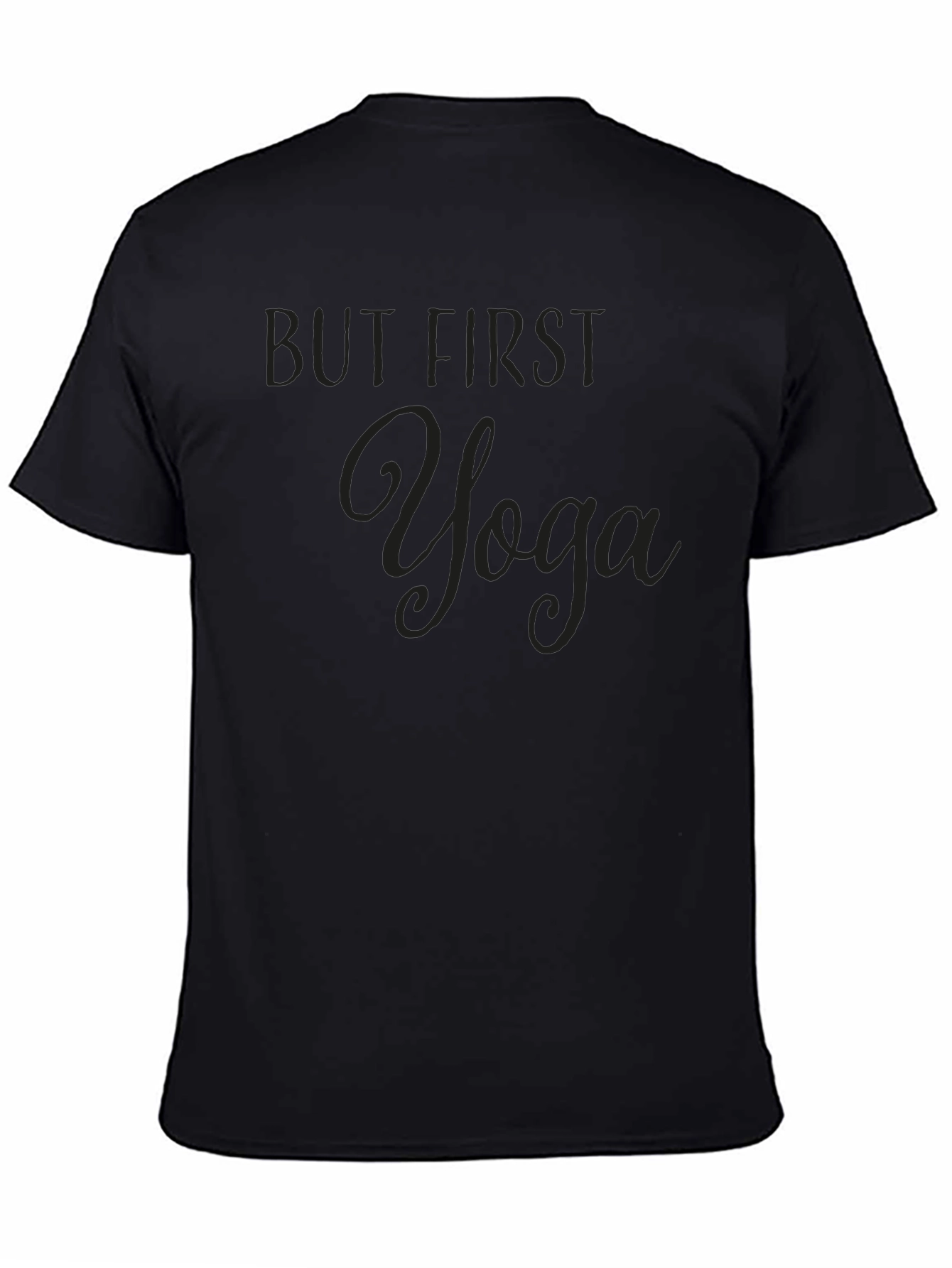 But First Yoga Graphic Tee - Unisex