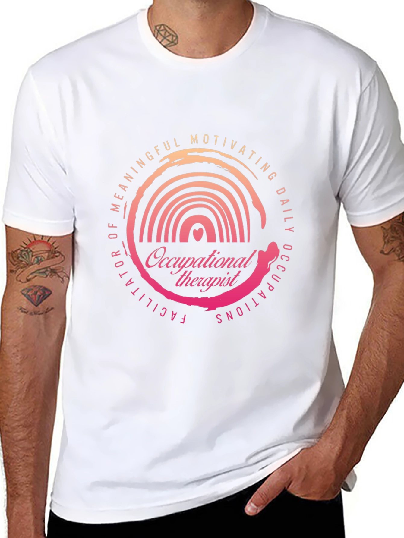Occupational Therapist Rainbow T-Shirt