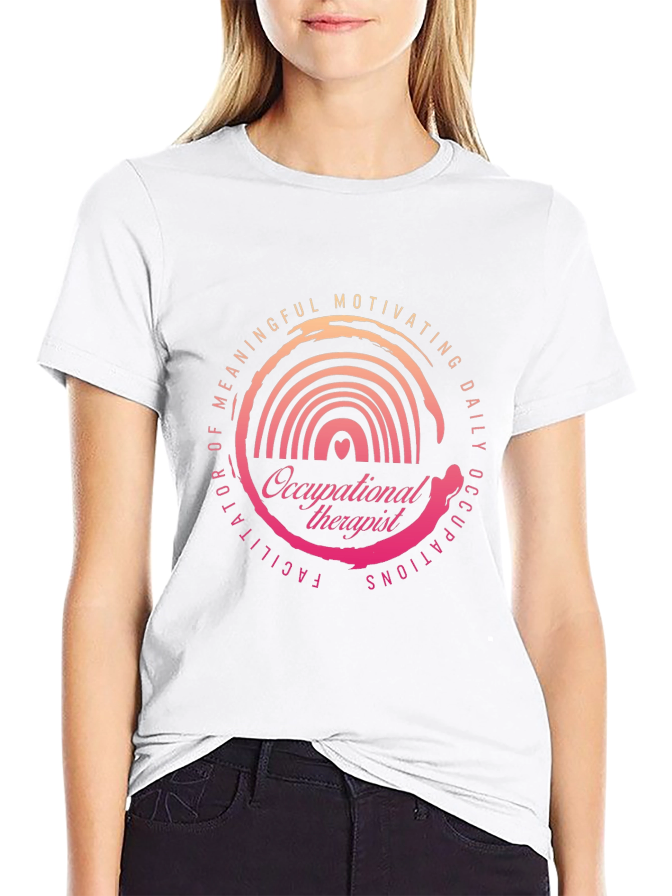 Occupational Therapist Rainbow T-Shirt
