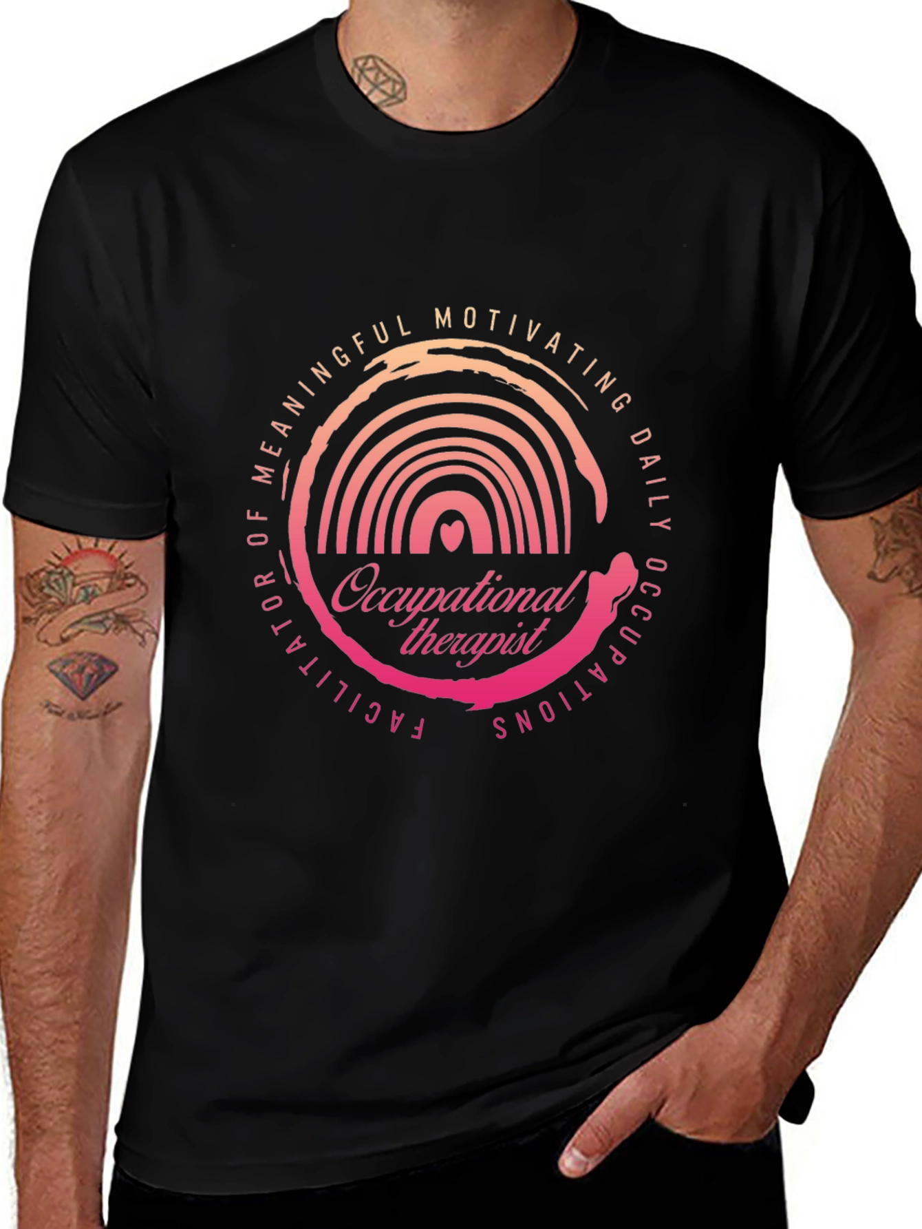 Occupational Therapist Rainbow T-Shirt