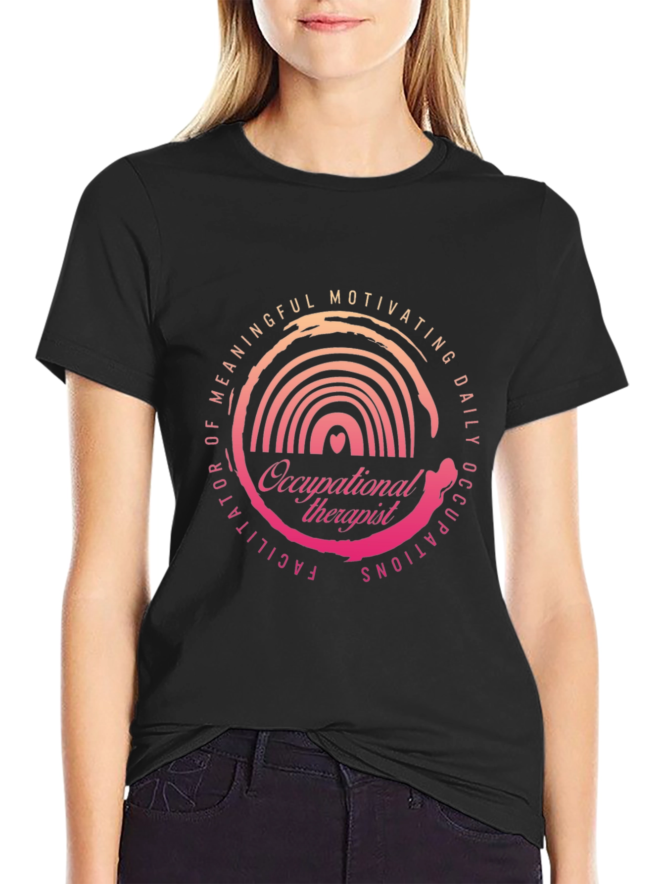Occupational Therapist Rainbow T-Shirt