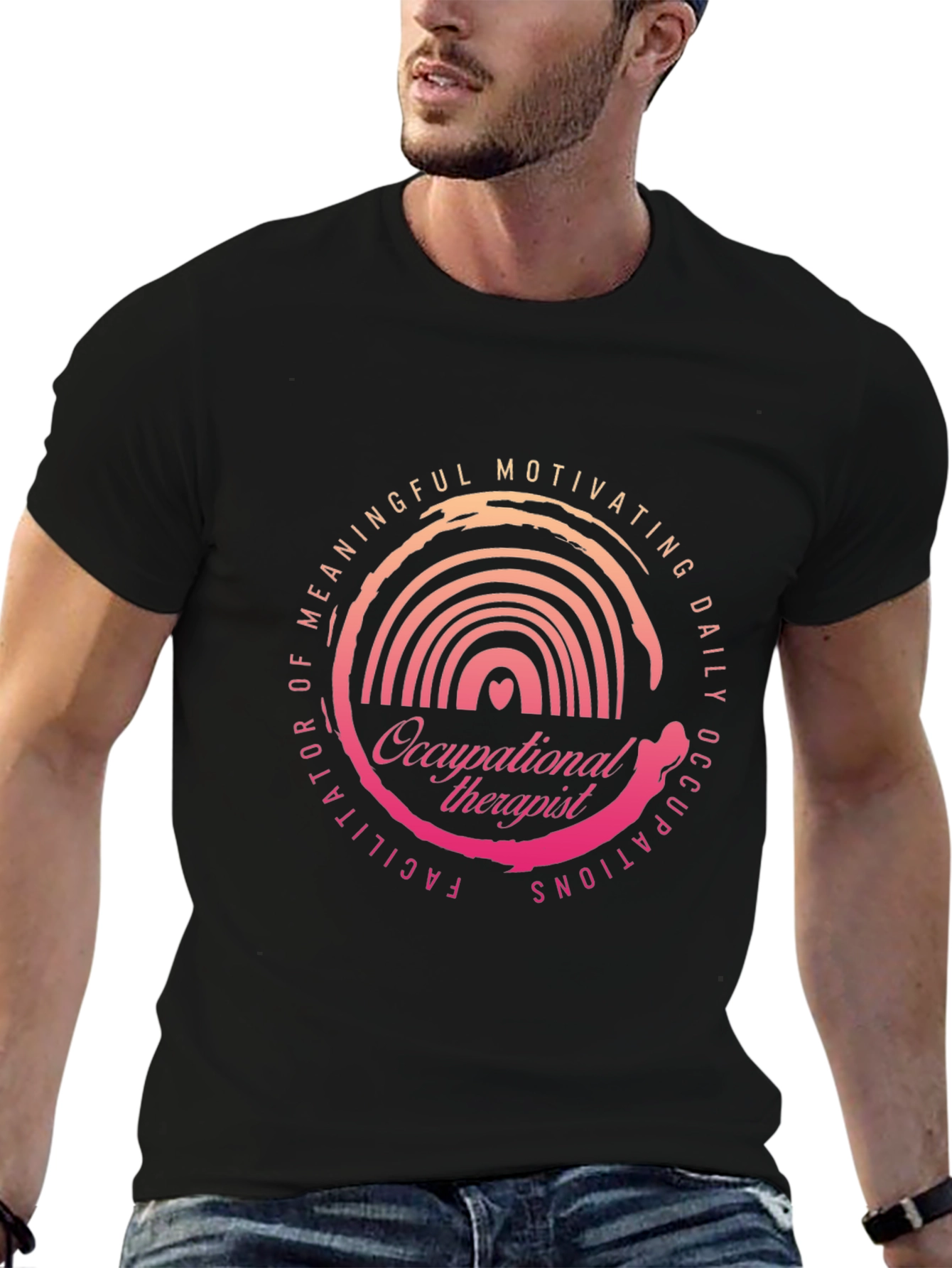 Occupational Therapist Rainbow T-Shirt