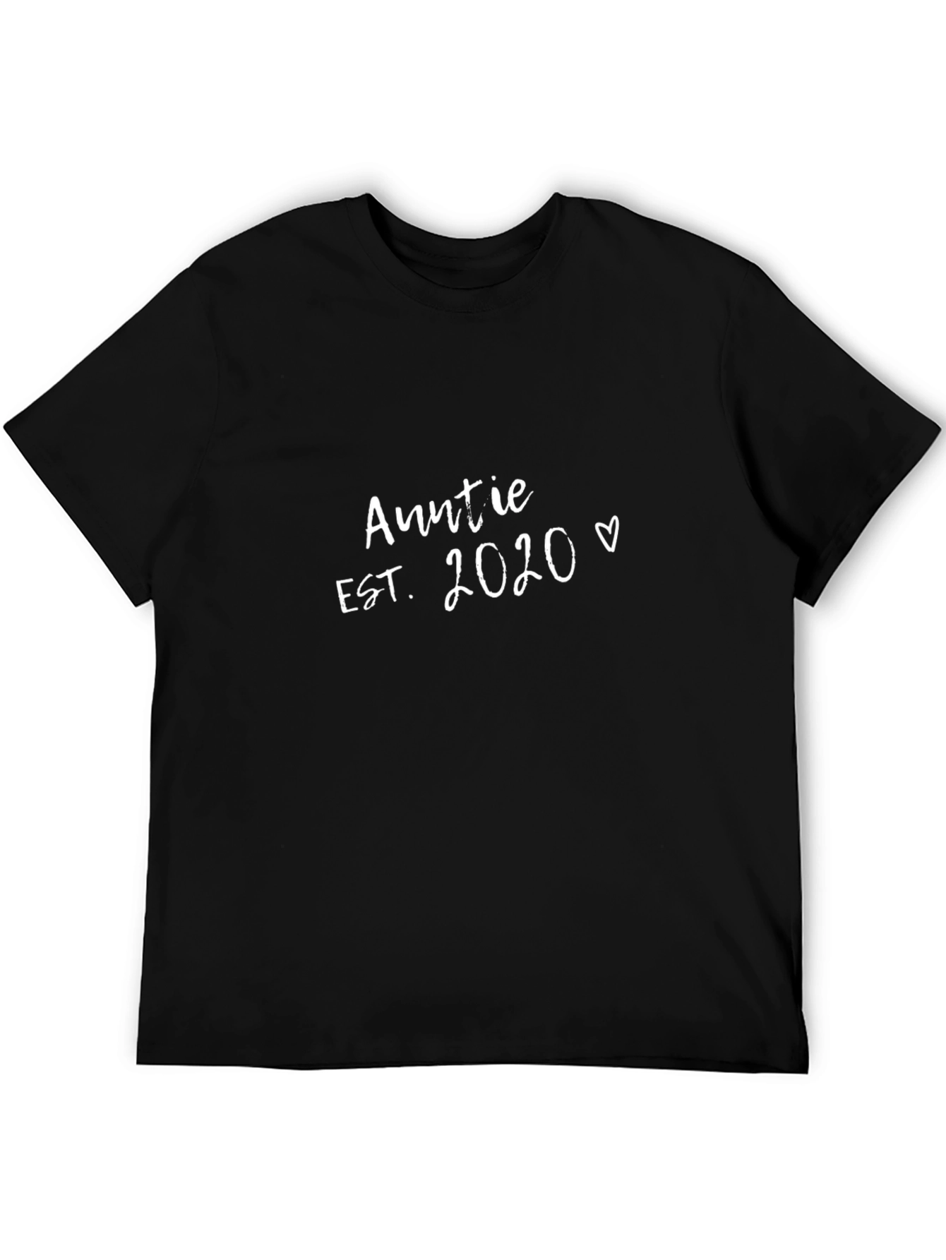 Auntie Est. 2020 T-Shirt - Cute Aunt Gift