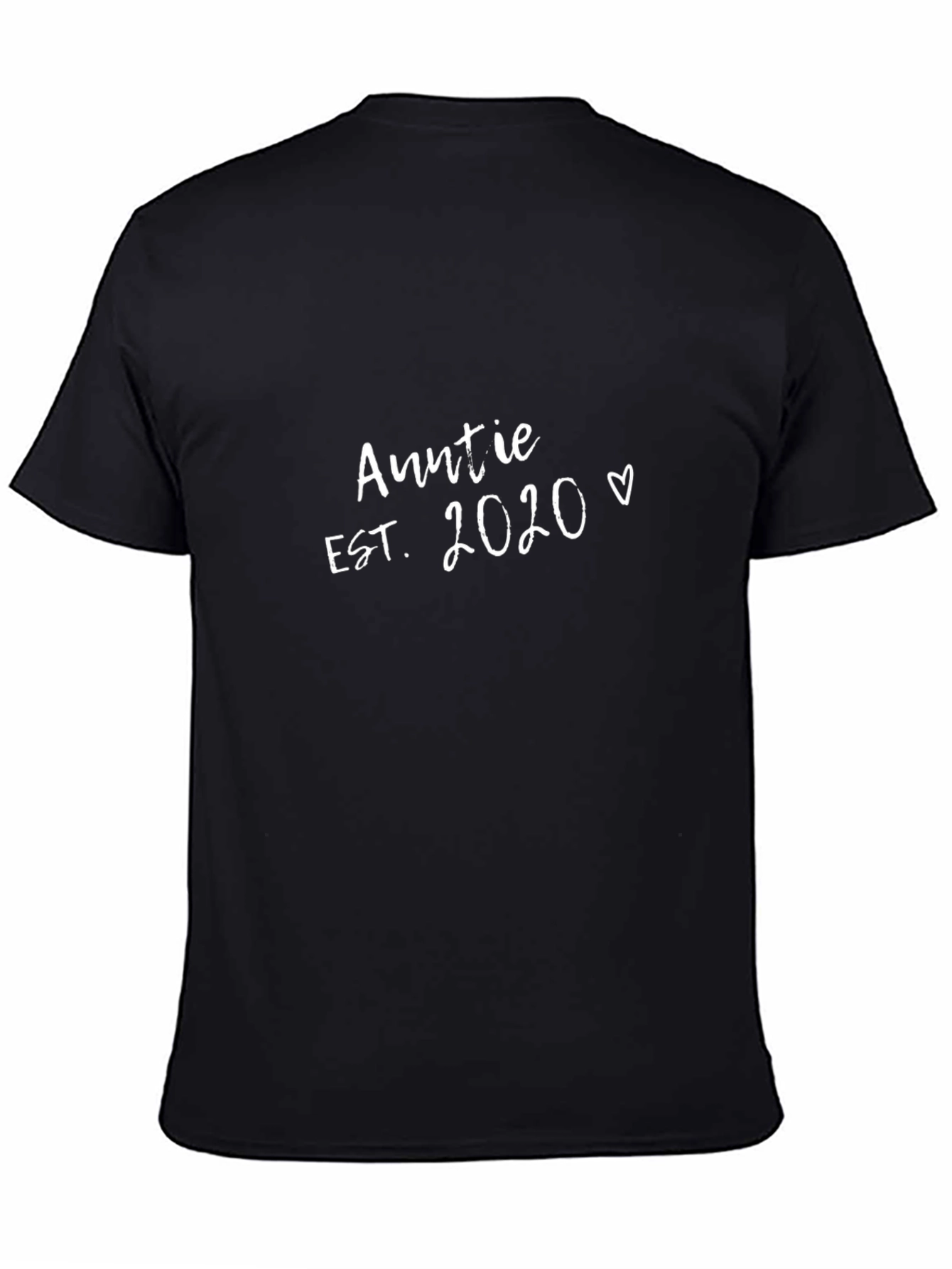 Auntie Est. 2020 T-Shirt - Cute Aunt Gift