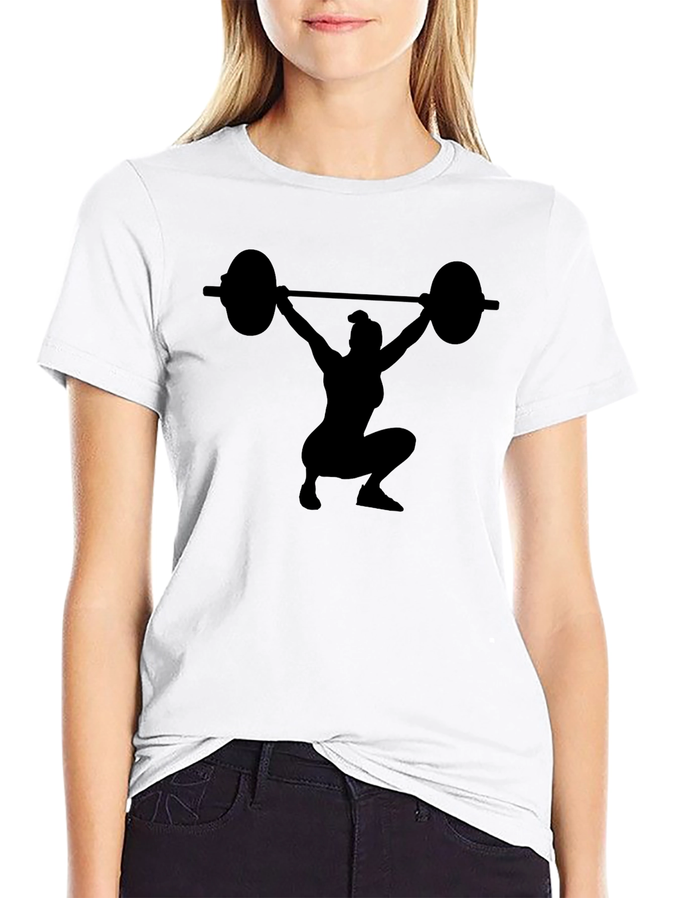 Weightlifting Silhouette T-Shirt