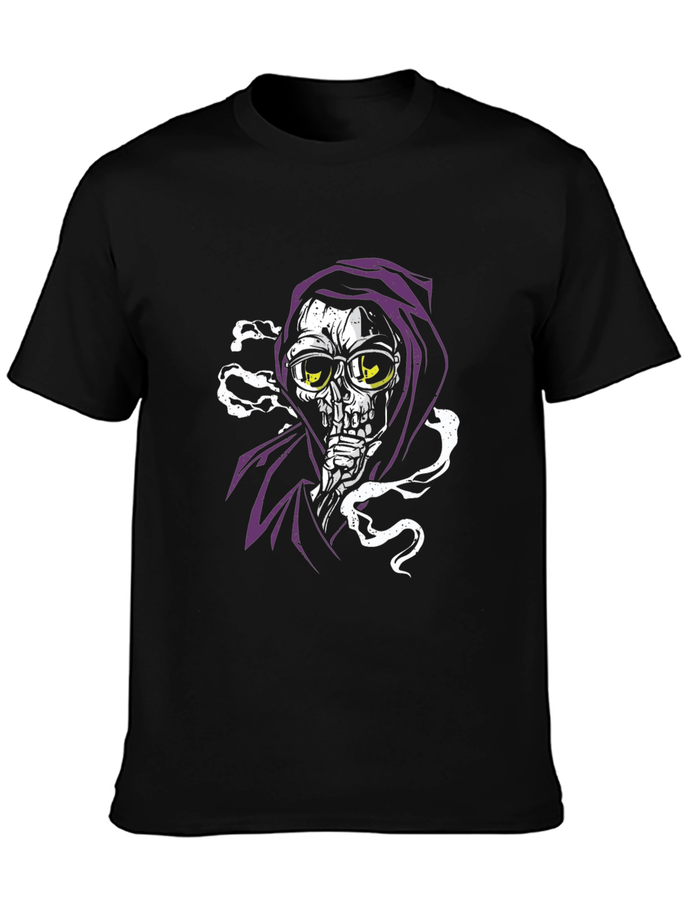 Smoking Grim Reaper T-Shirt