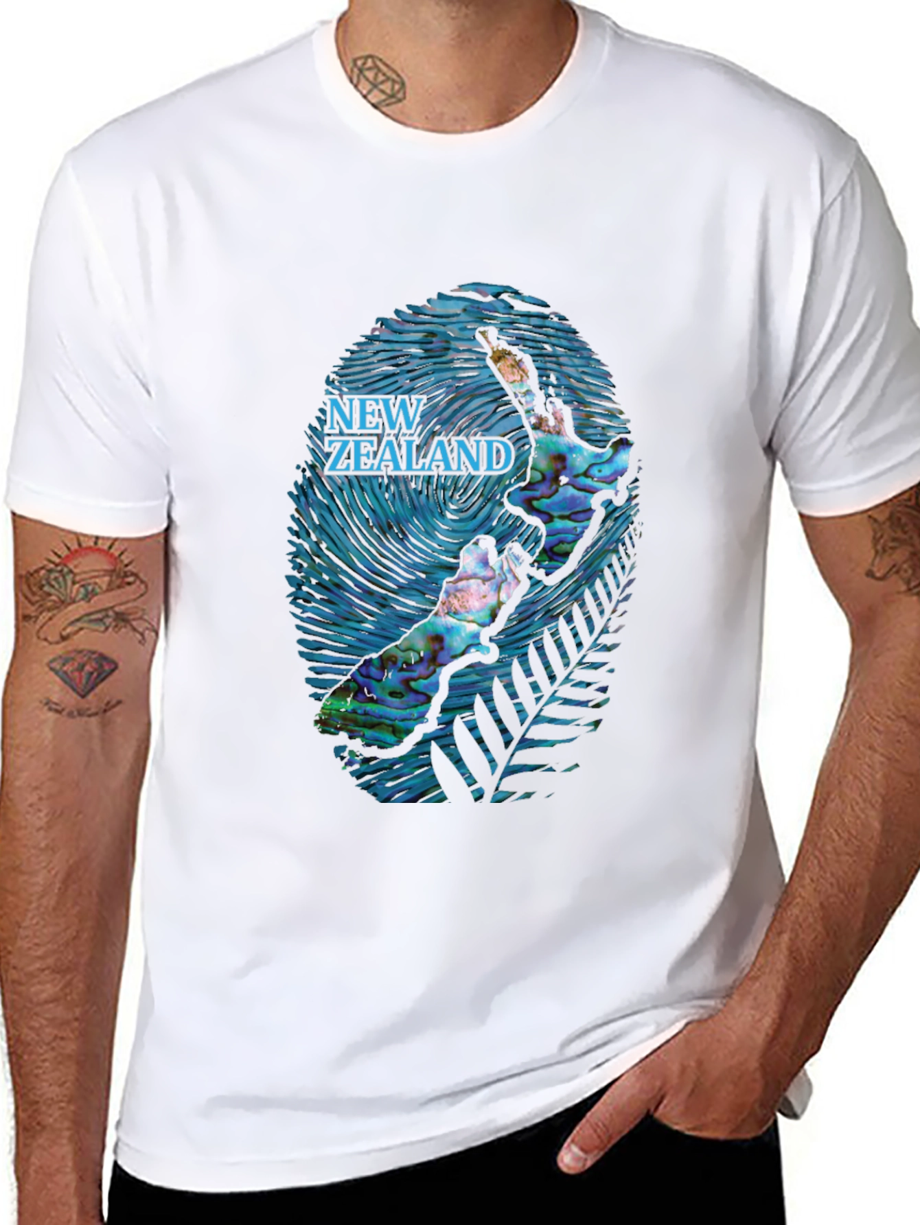 New Zealand Fingerprint T-Shirt