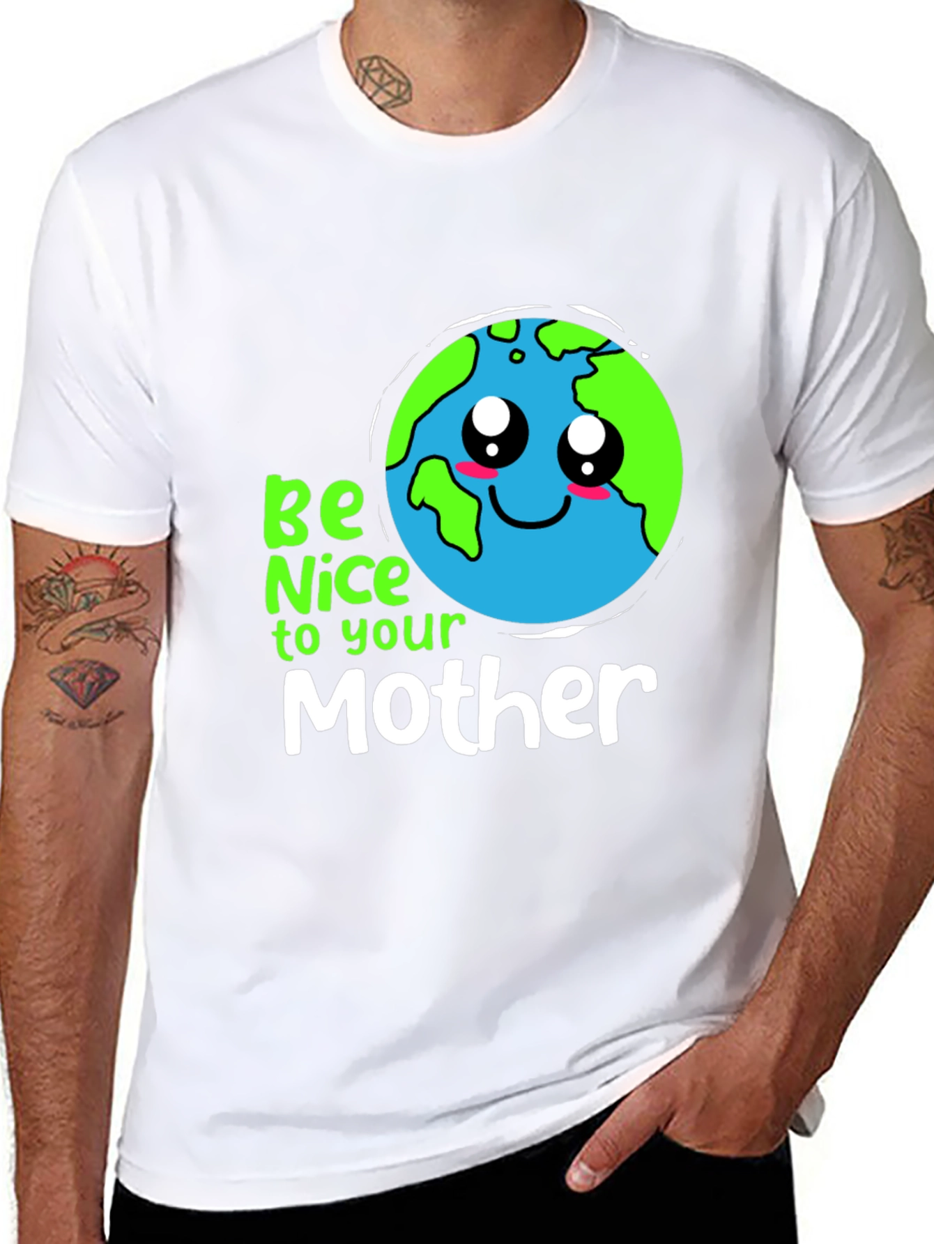 Be Nice to Your Mother Earth Day T-Shirt