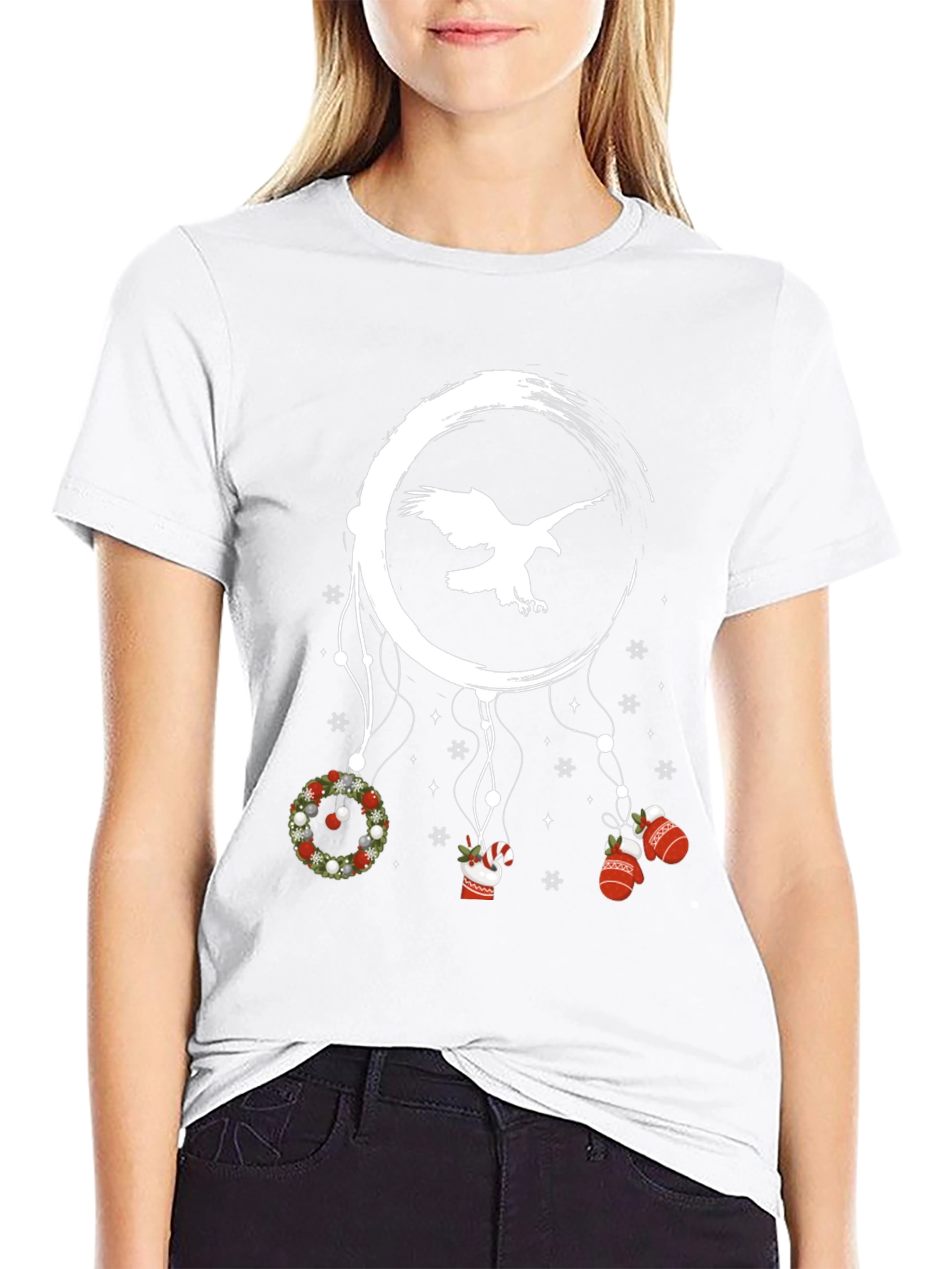 Eagle Christmas Dreamcatcher T-Shirt
