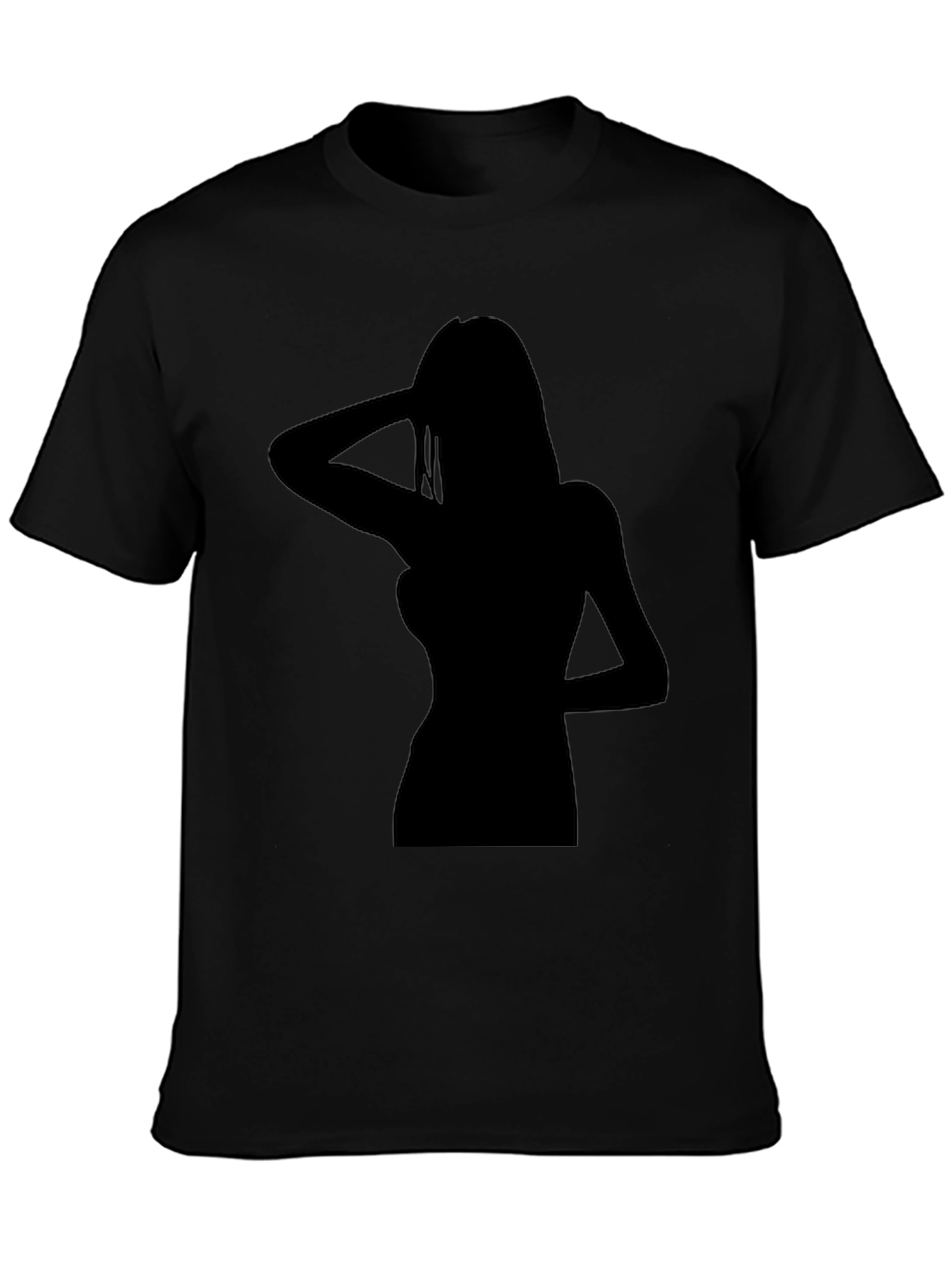 Silhouette Graphic Tee - Classic Black T-Shirt